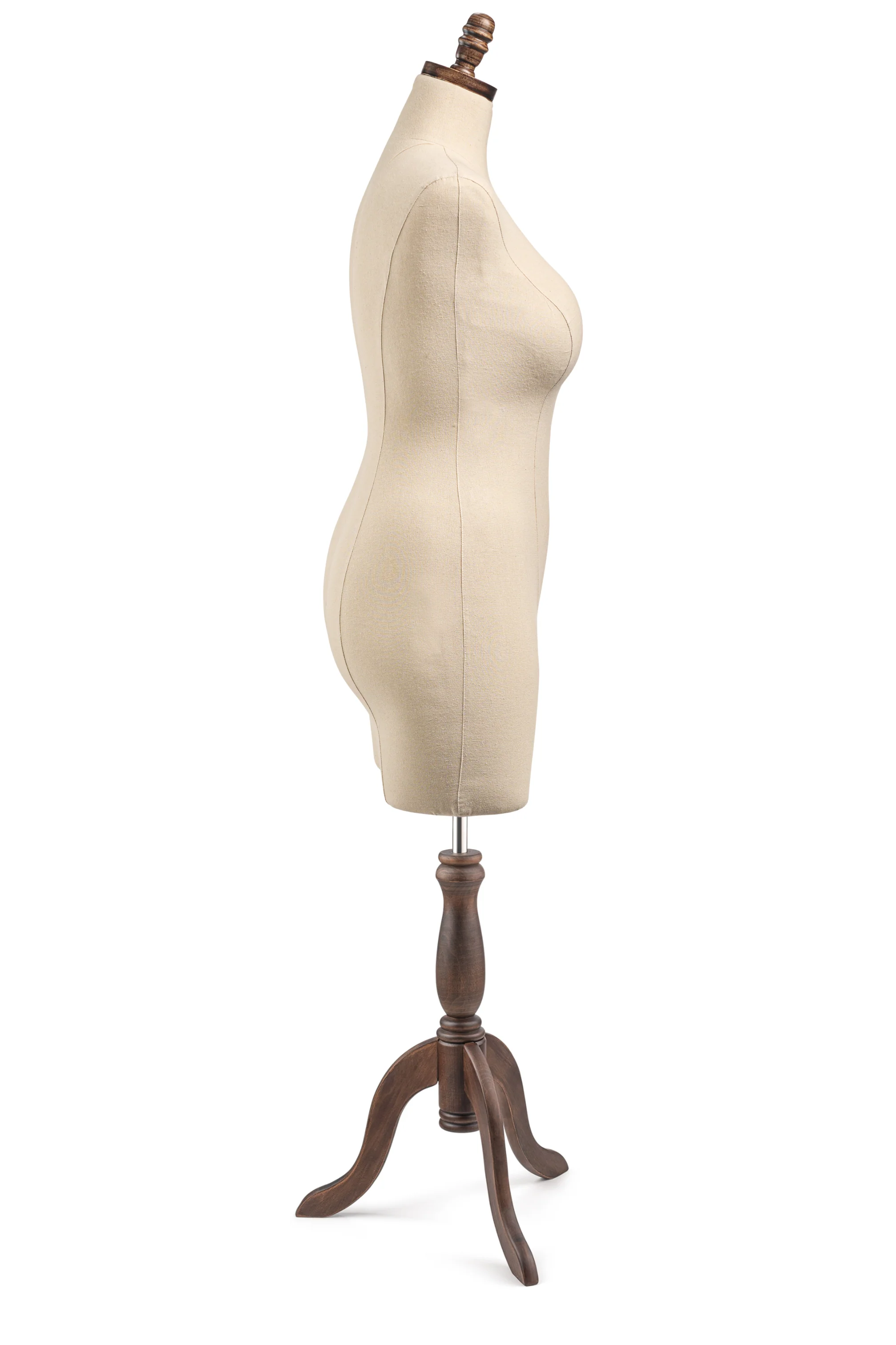 Female Display Dress Form on Wood Tripod Base - Image 38