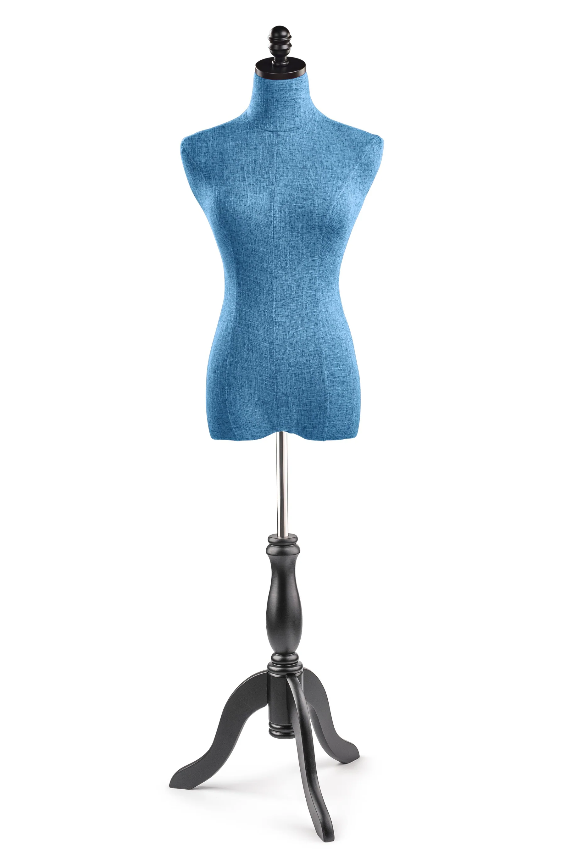 Female Display Dress Form on Wood Tripod Base - Image 45