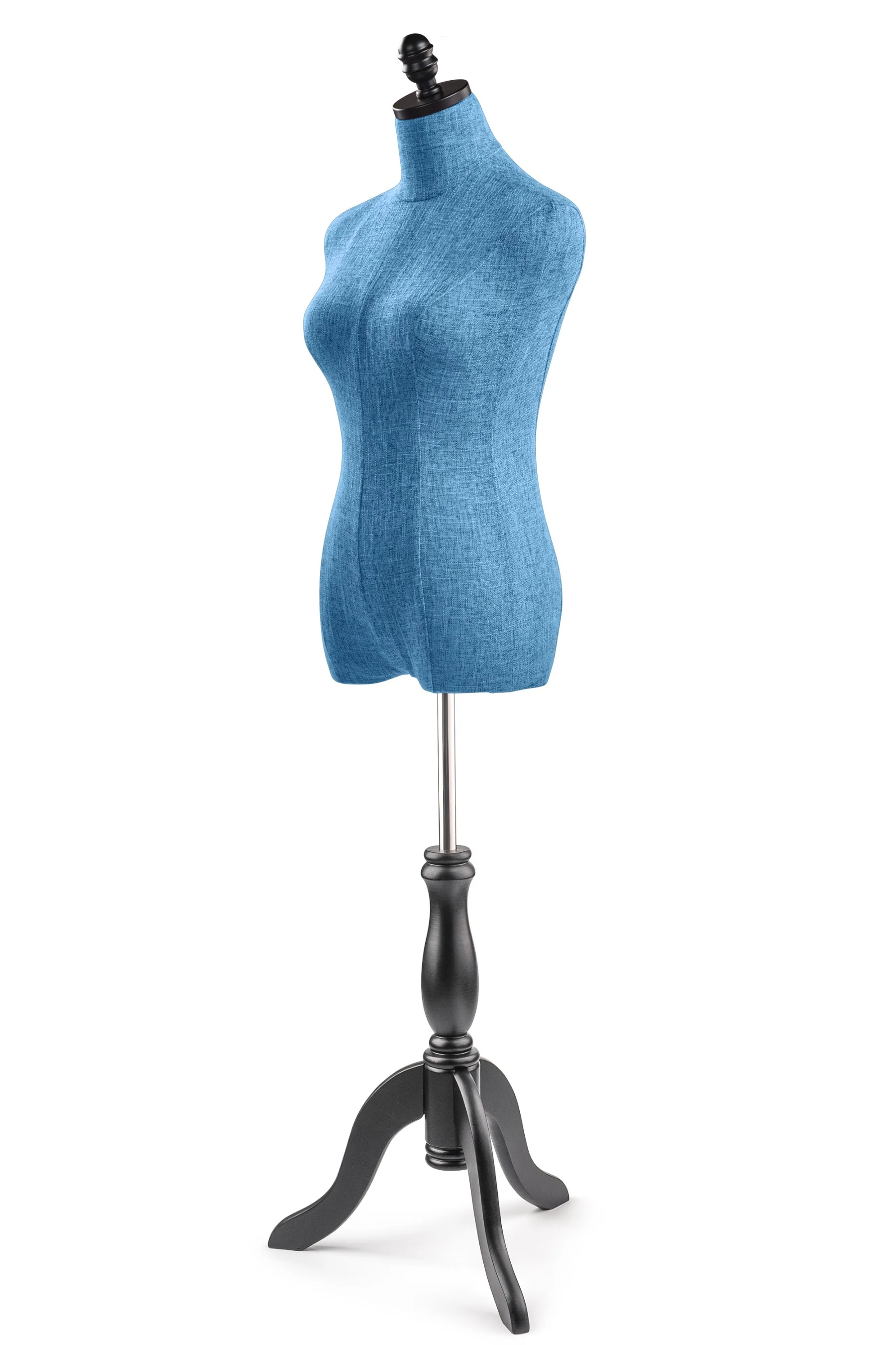 Female Display Dress Form on Wood Tripod Base - Image 46