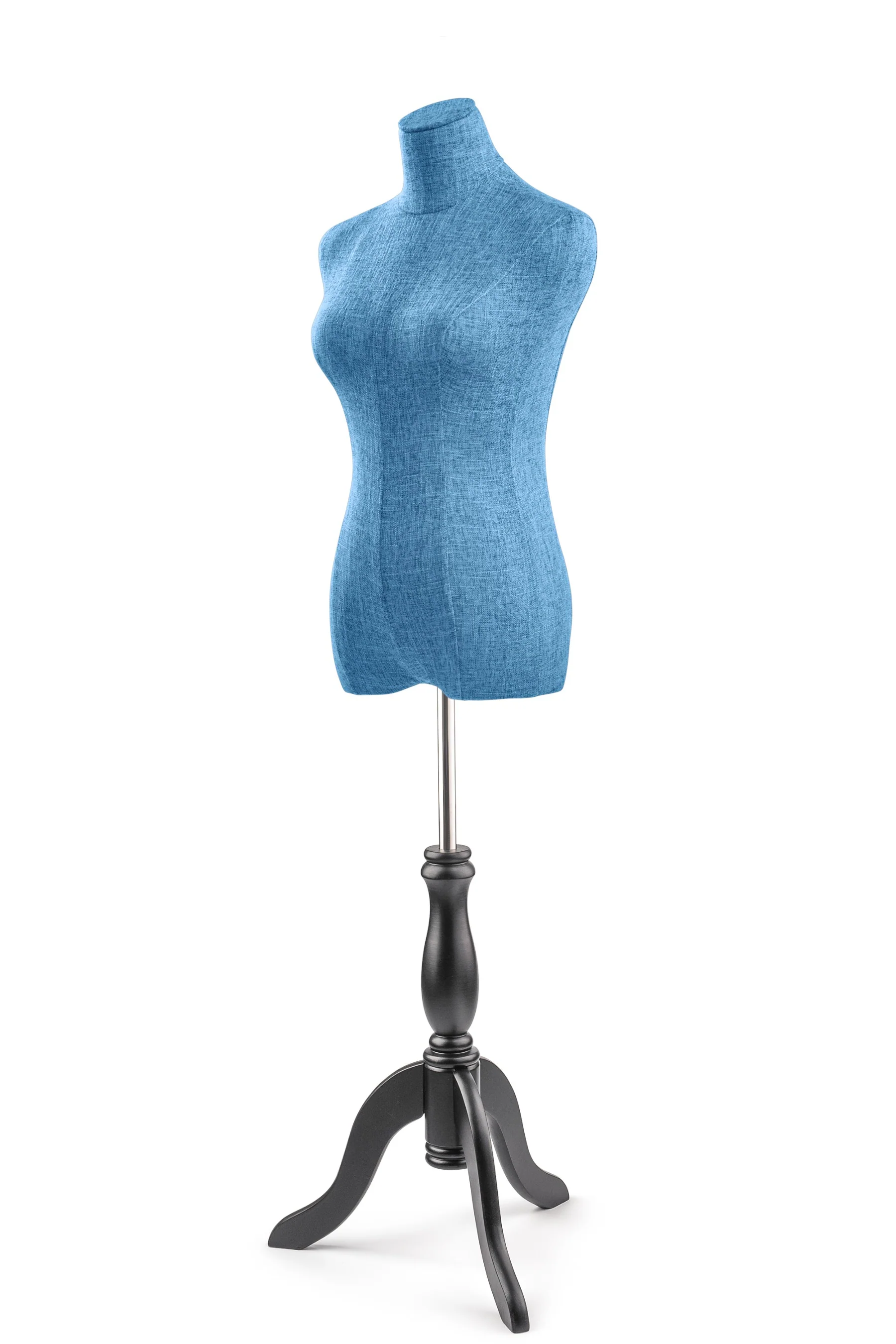 Female Display Dress Form on Wood Tripod Base - Image 52