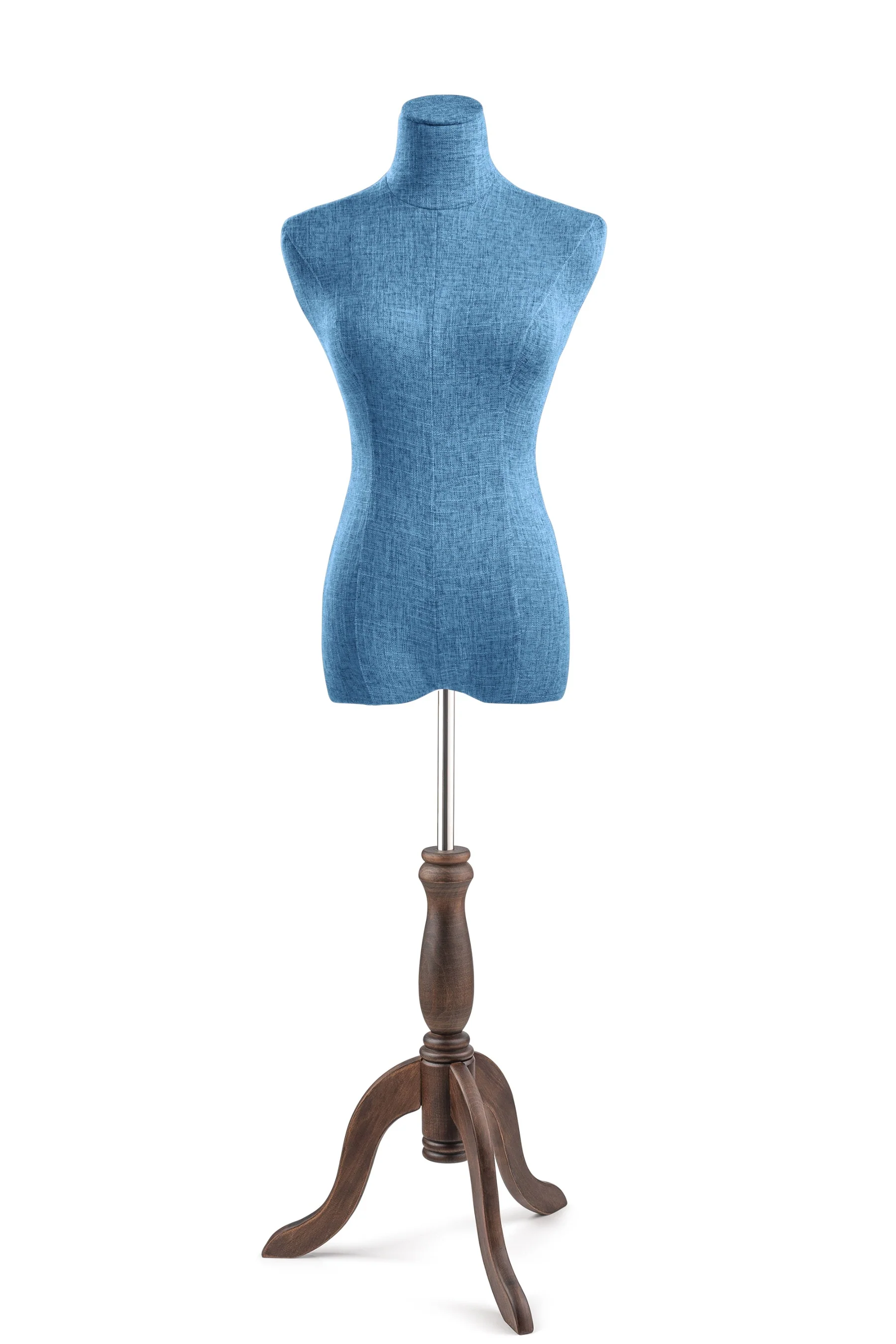 Female Display Dress Form on Wood Tripod Base - Image 55