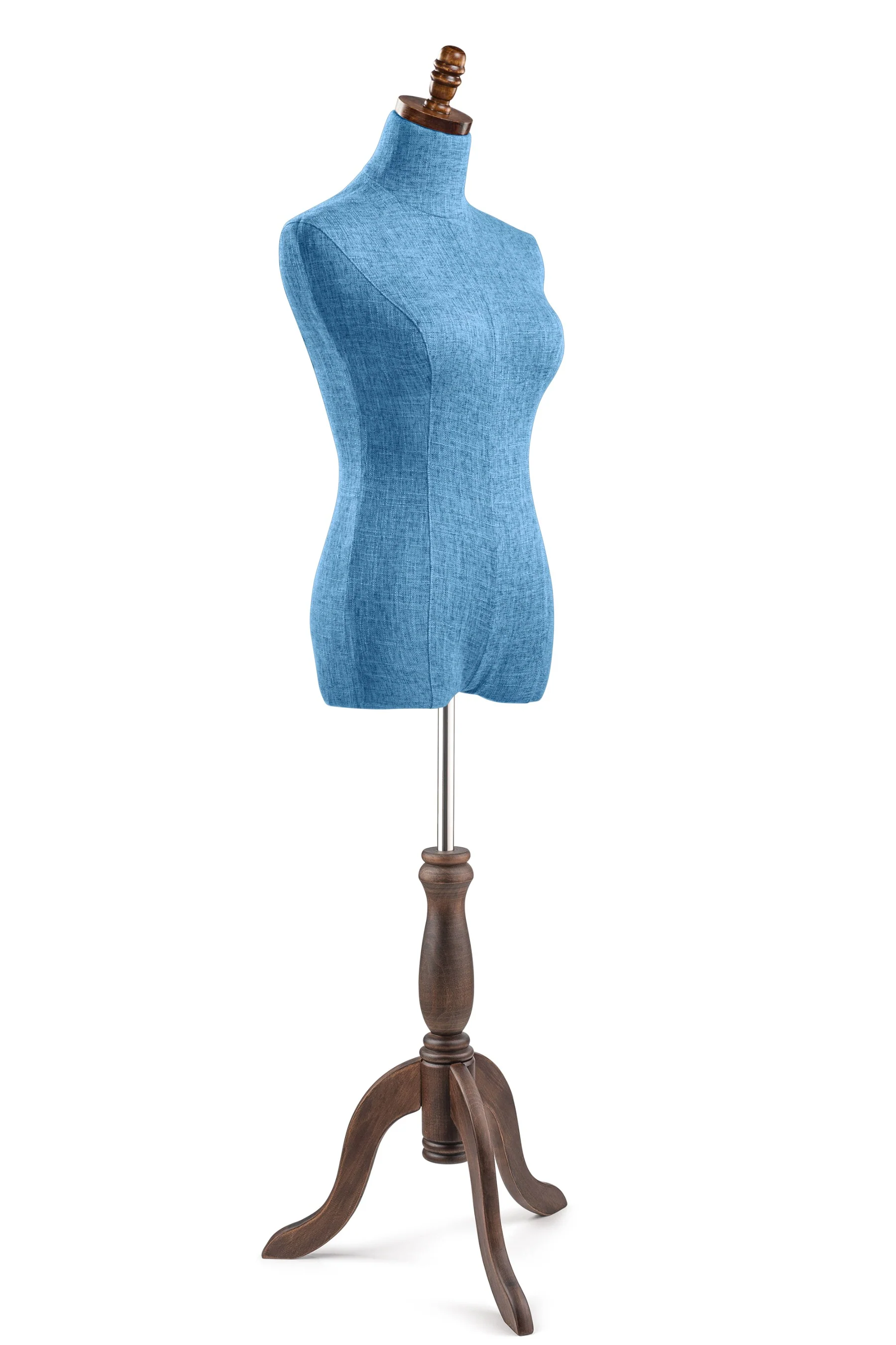 Female Display Dress Form on Wood Tripod Base - Image 57