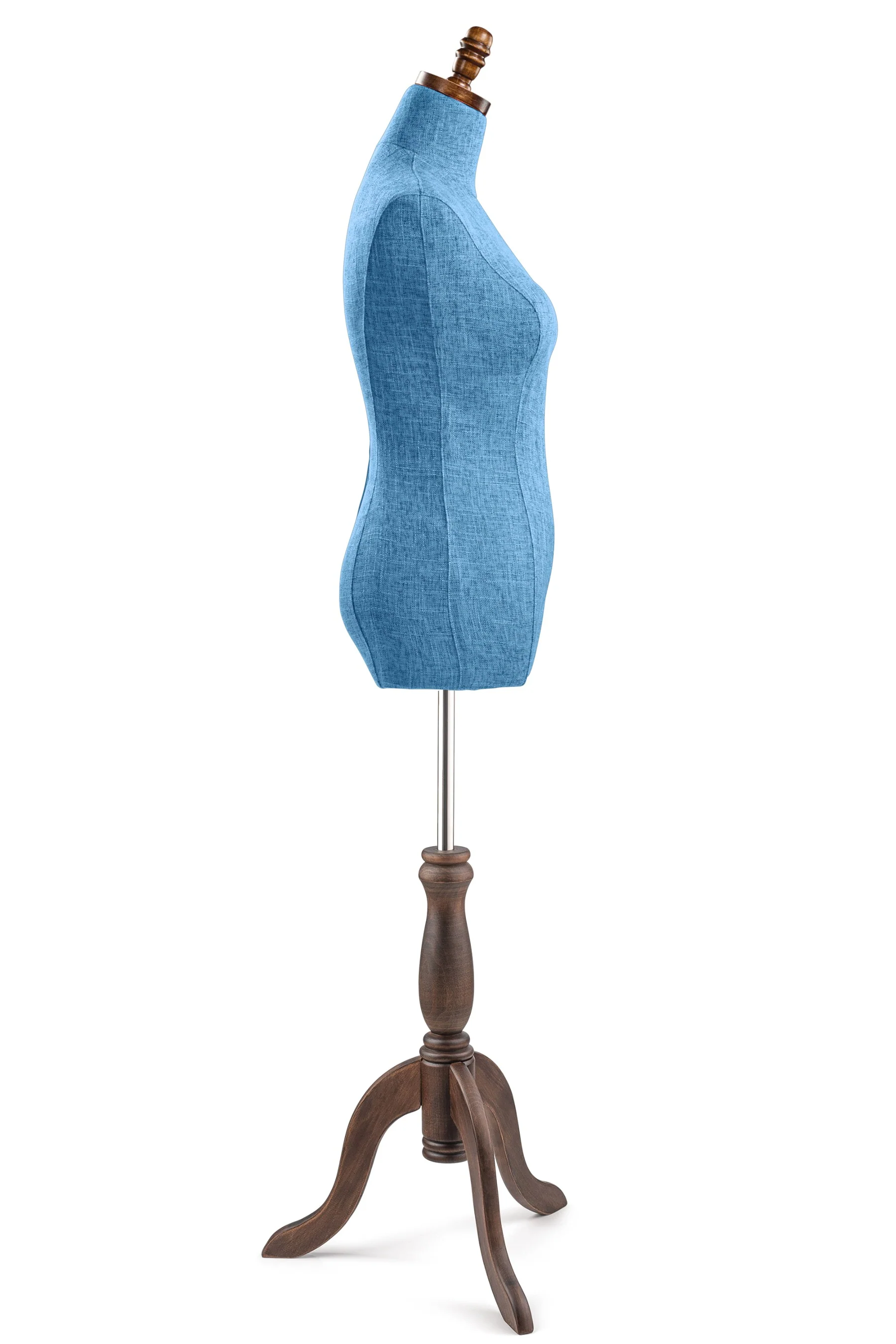Female Display Dress Form on Wood Tripod Base - Image 59