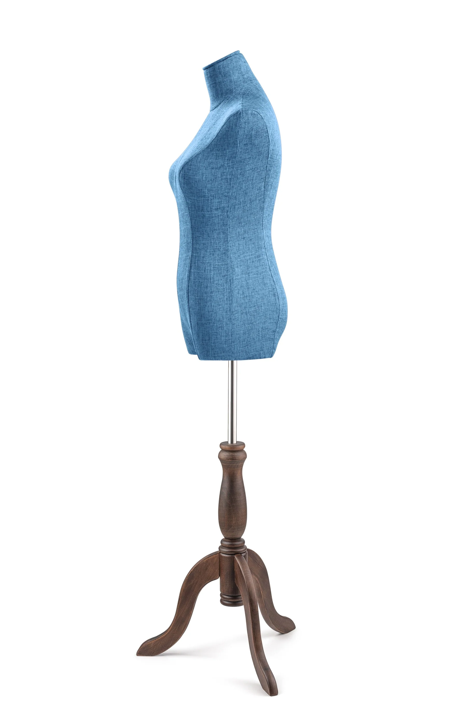 Female Display Dress Form on Wood Tripod Base - Image 62