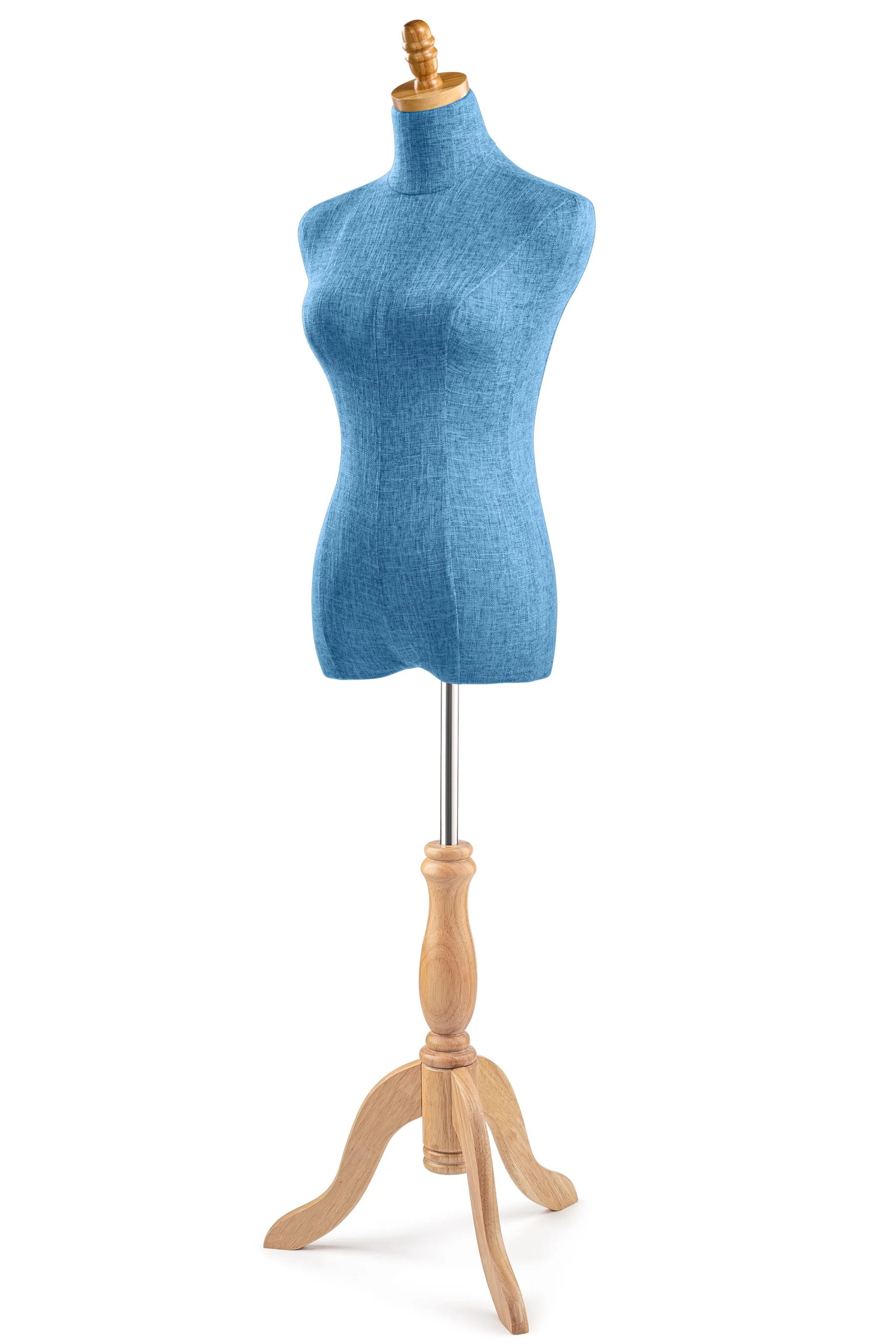 Female Display Dress Form on Wood Tripod Base - Image 66