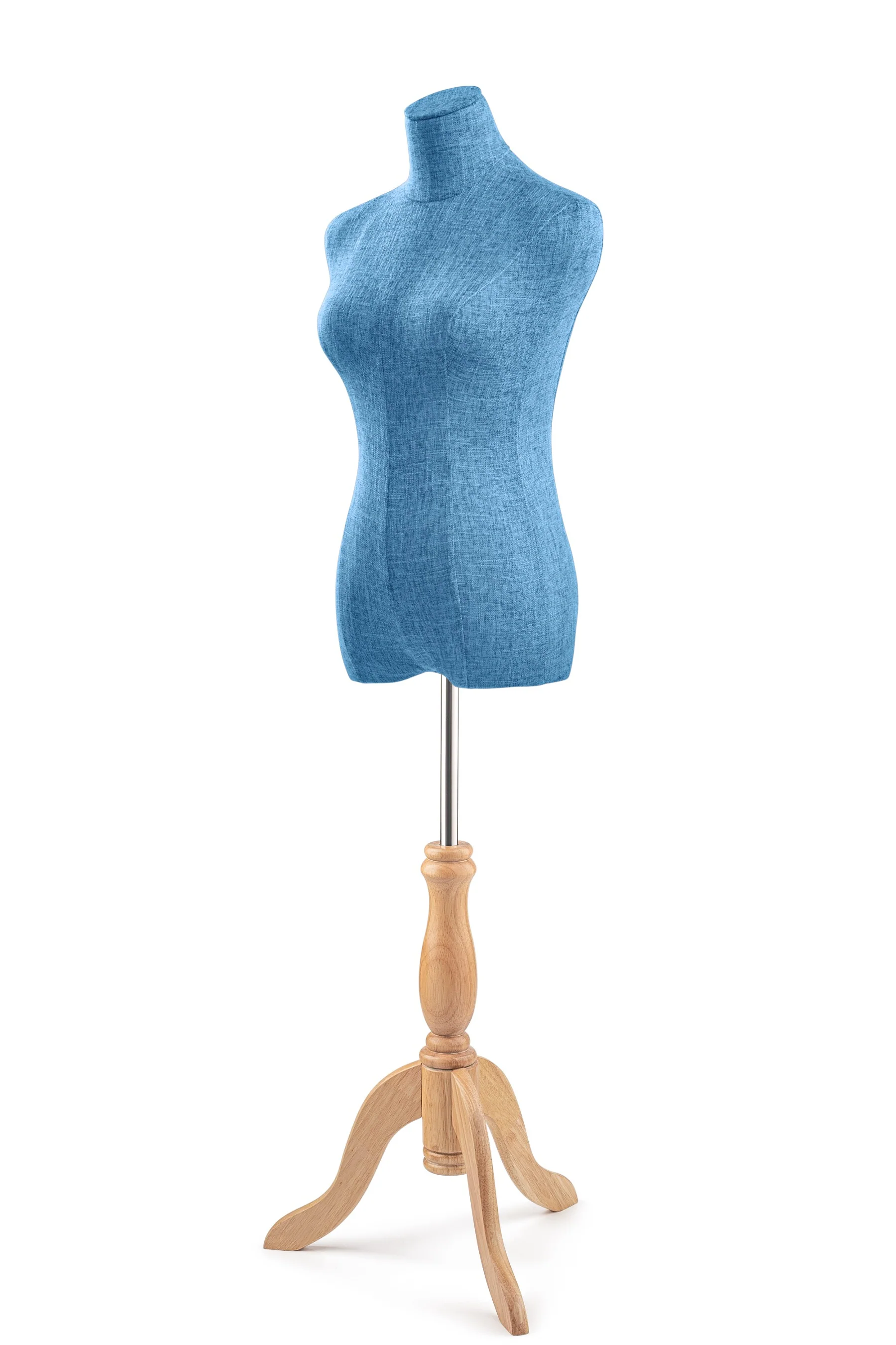 Female Display Dress Form on Wood Tripod Base - Image 67