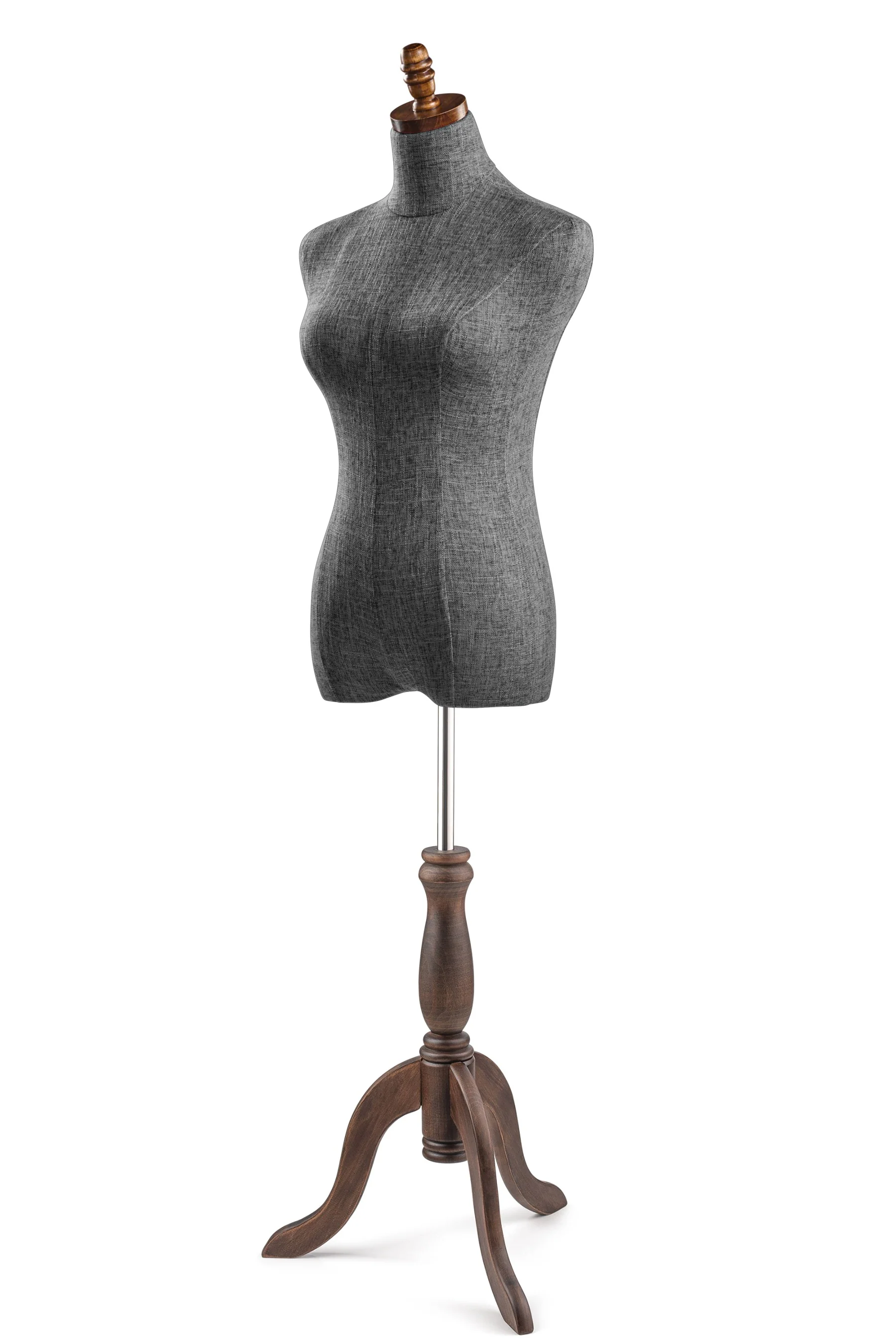 Female Display Dress Form on Wood Tripod Base - Image 80
