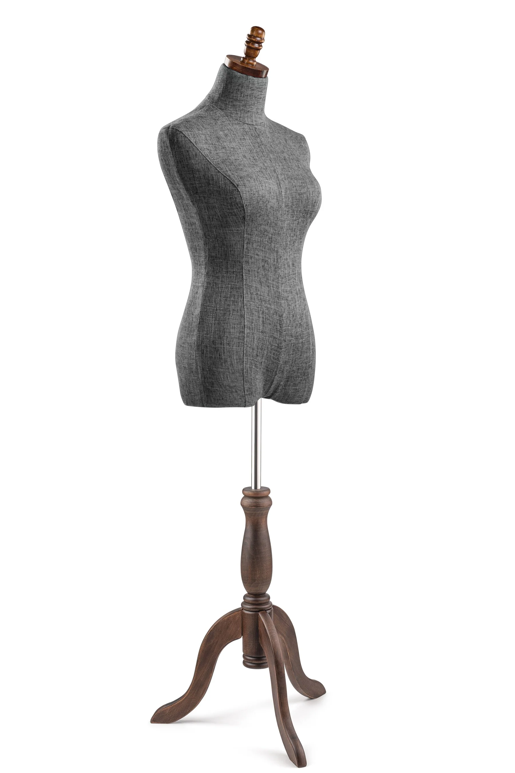 Female Display Dress Form on Wood Tripod Base - Image 81
