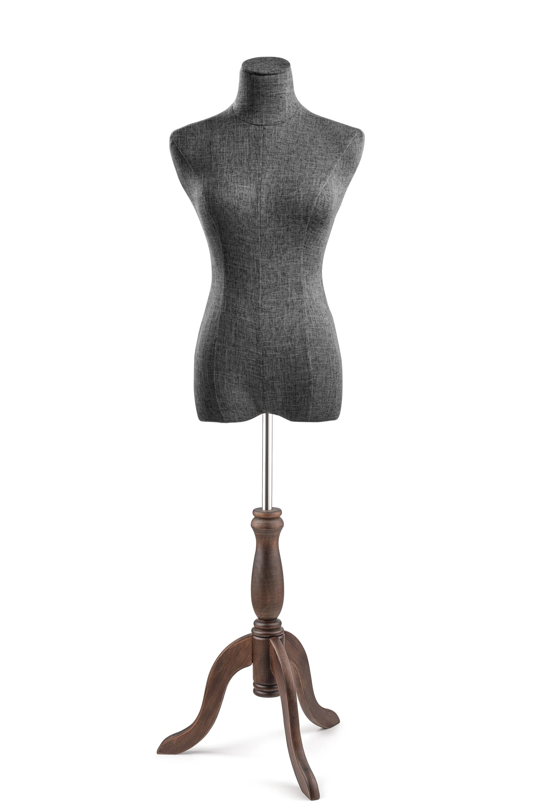Female Display Dress Form on Wood Tripod Base - Image 84