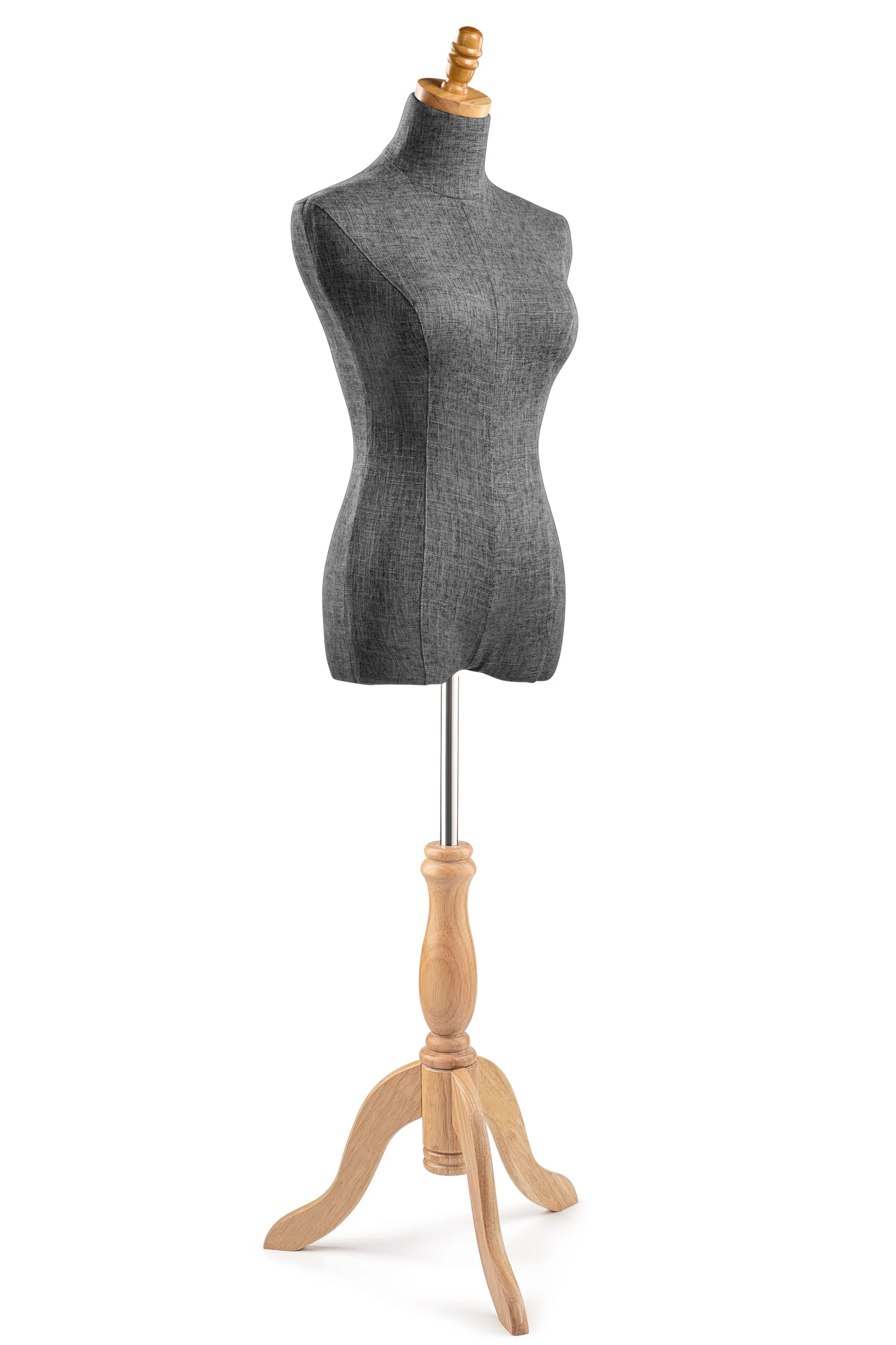 Female Display Dress Form on Wood Tripod Base - Image 88