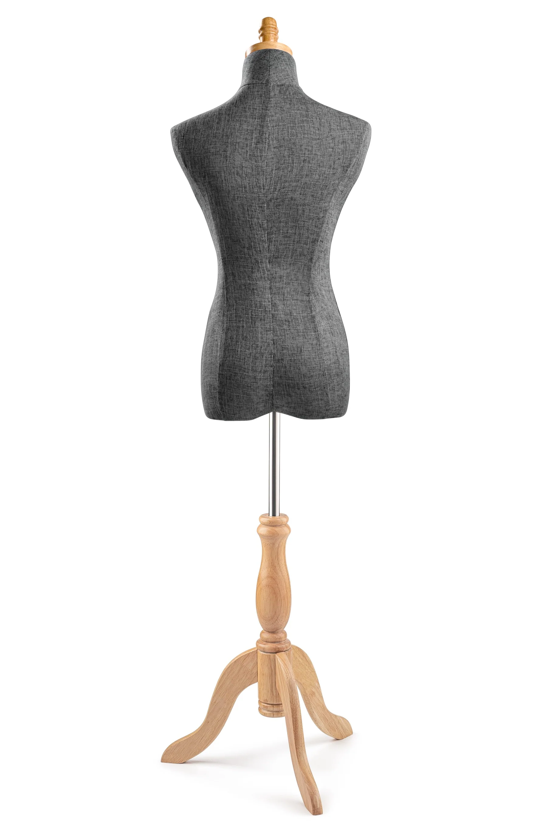 Female Display Dress Form on Wood Tripod Base - Image 90