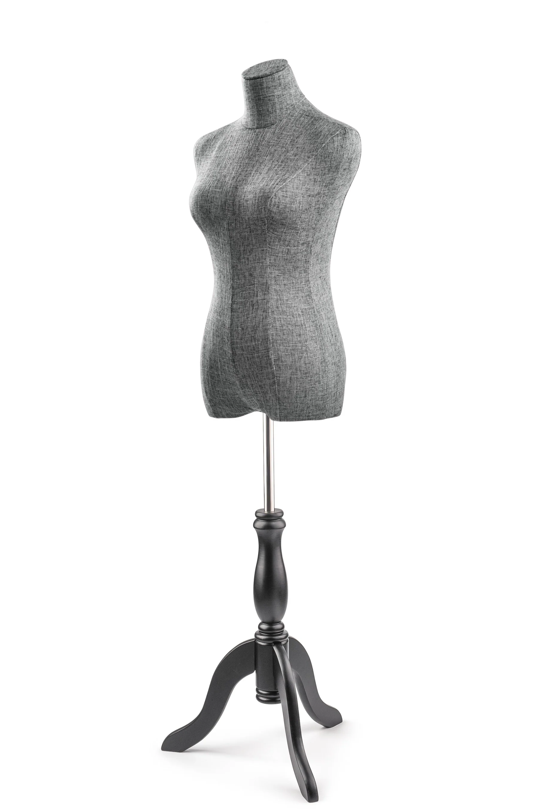 Female Display Dress Form on Wood Tripod Base - Image 98