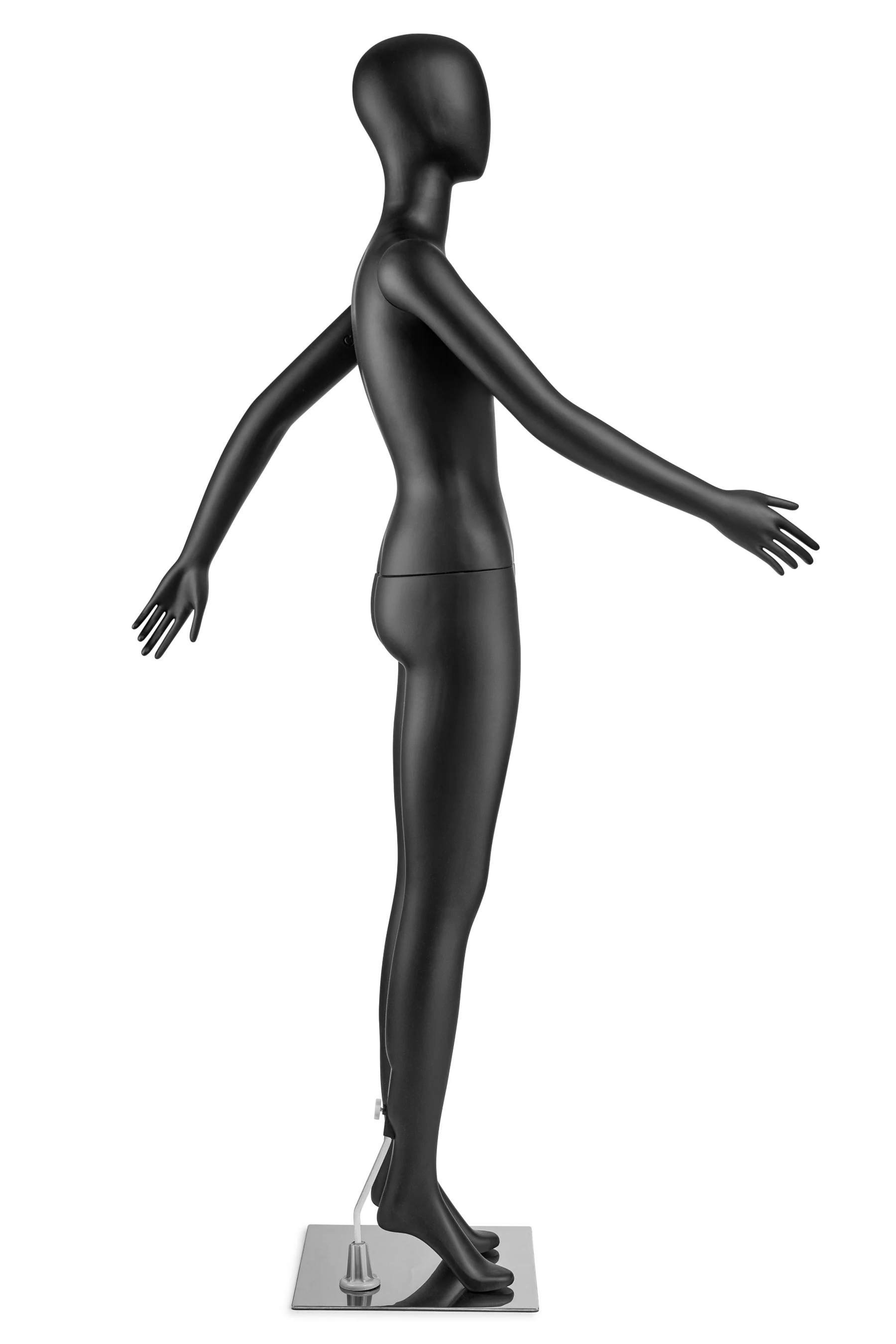 Female Egghead Mannequin in Standing or Sitting Pose (MP Series) - Image 4