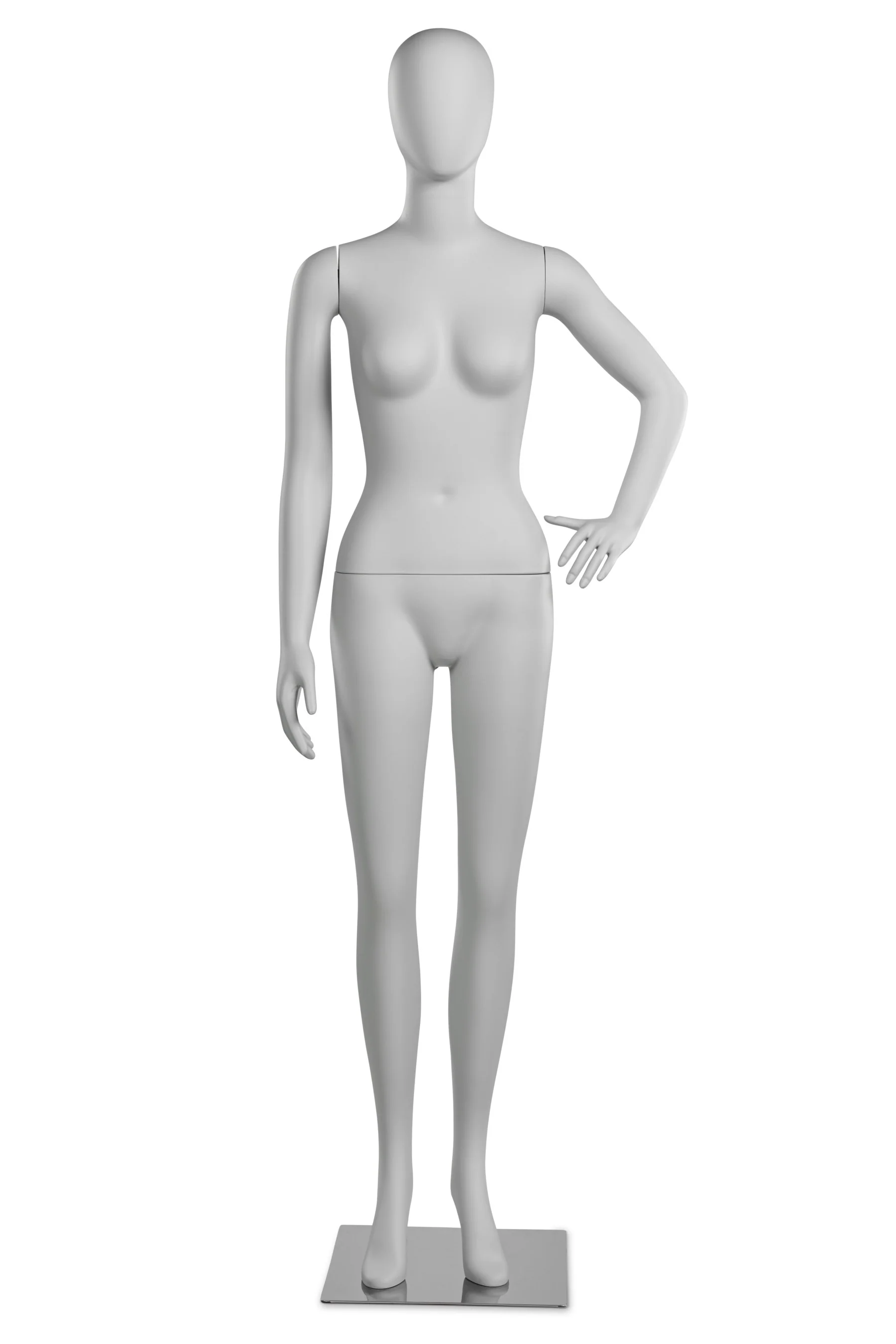 Female Egghead Mannequin in Standing or Sitting Pose (MP Series) - Image 57