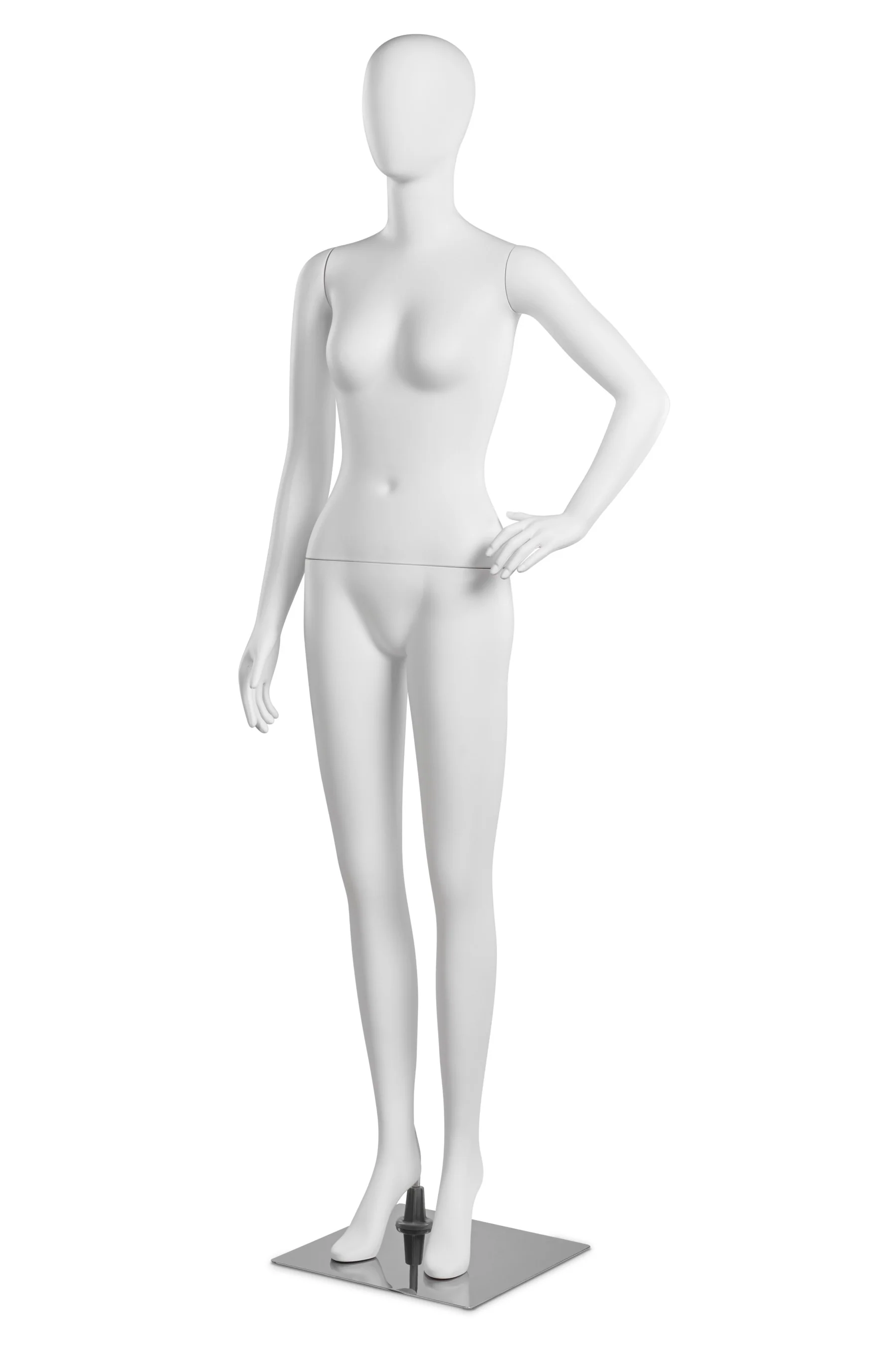 Female Egghead Mannequin in Standing or Sitting Pose (MP Series) - Image 63