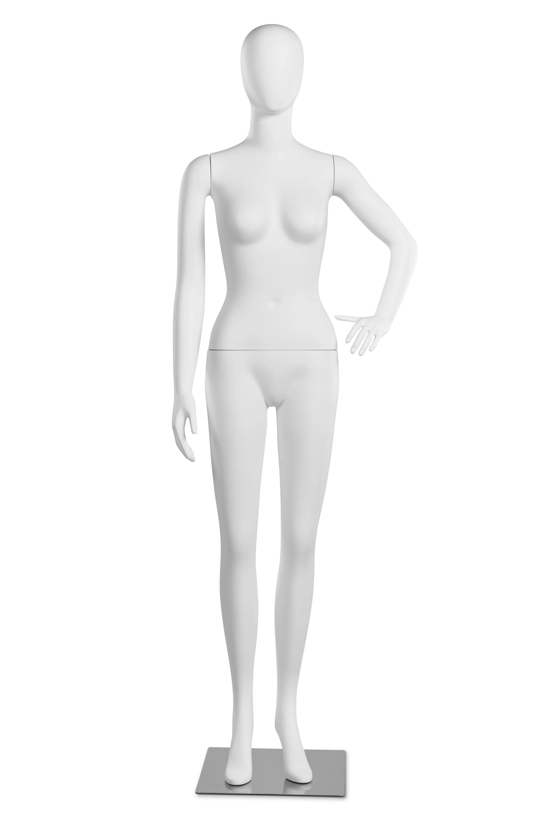 Female Egghead Mannequin in Standing or Sitting Pose (MP Series) - Image 62