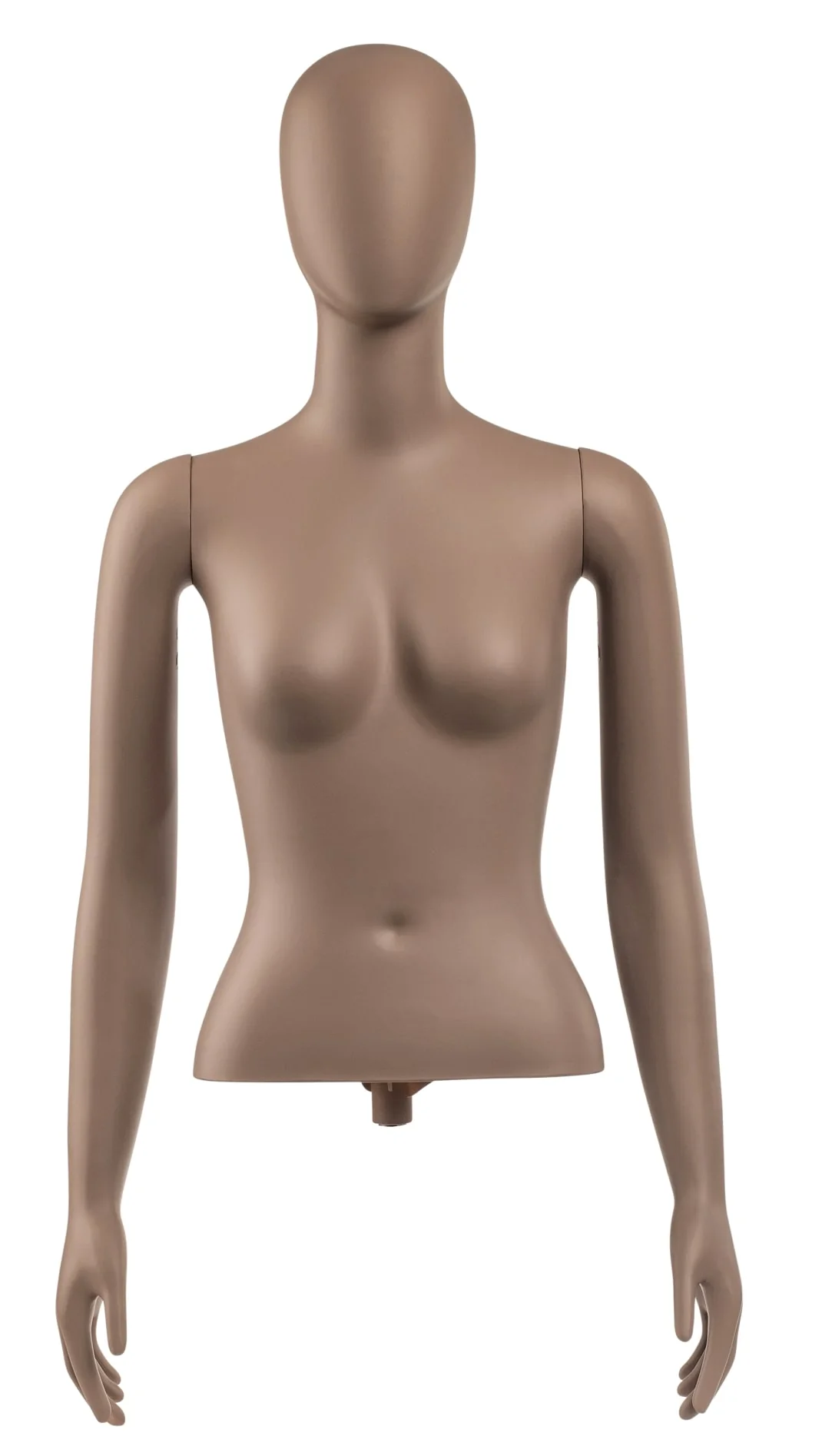Female Egghead Torso Mannequin with Removable Arms - Image 104