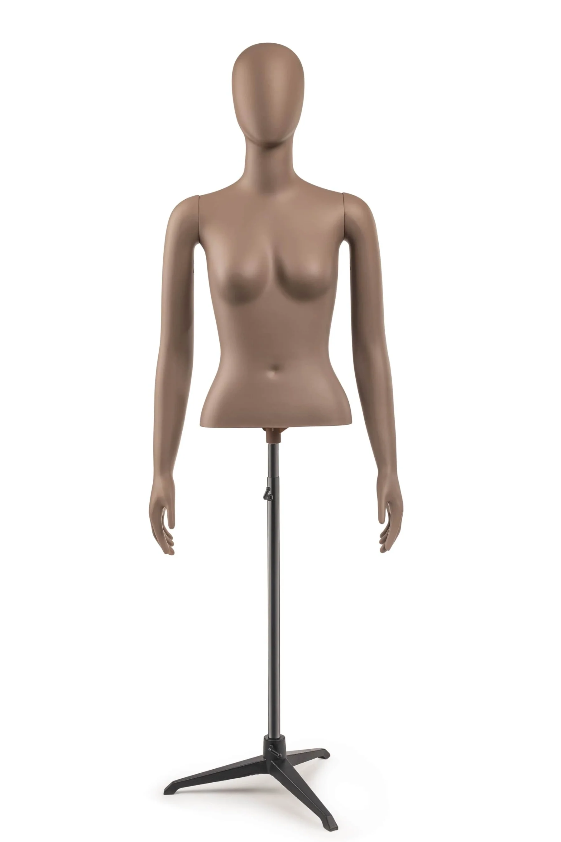 Female Egghead Torso Mannequin with Removable Arms - Image 106