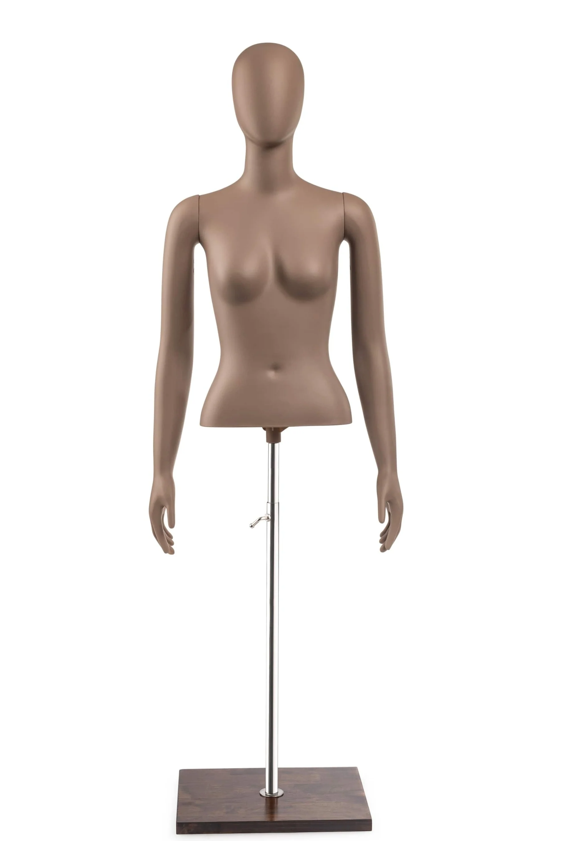 Female Egghead Torso Mannequin with Removable Arms - Image 118