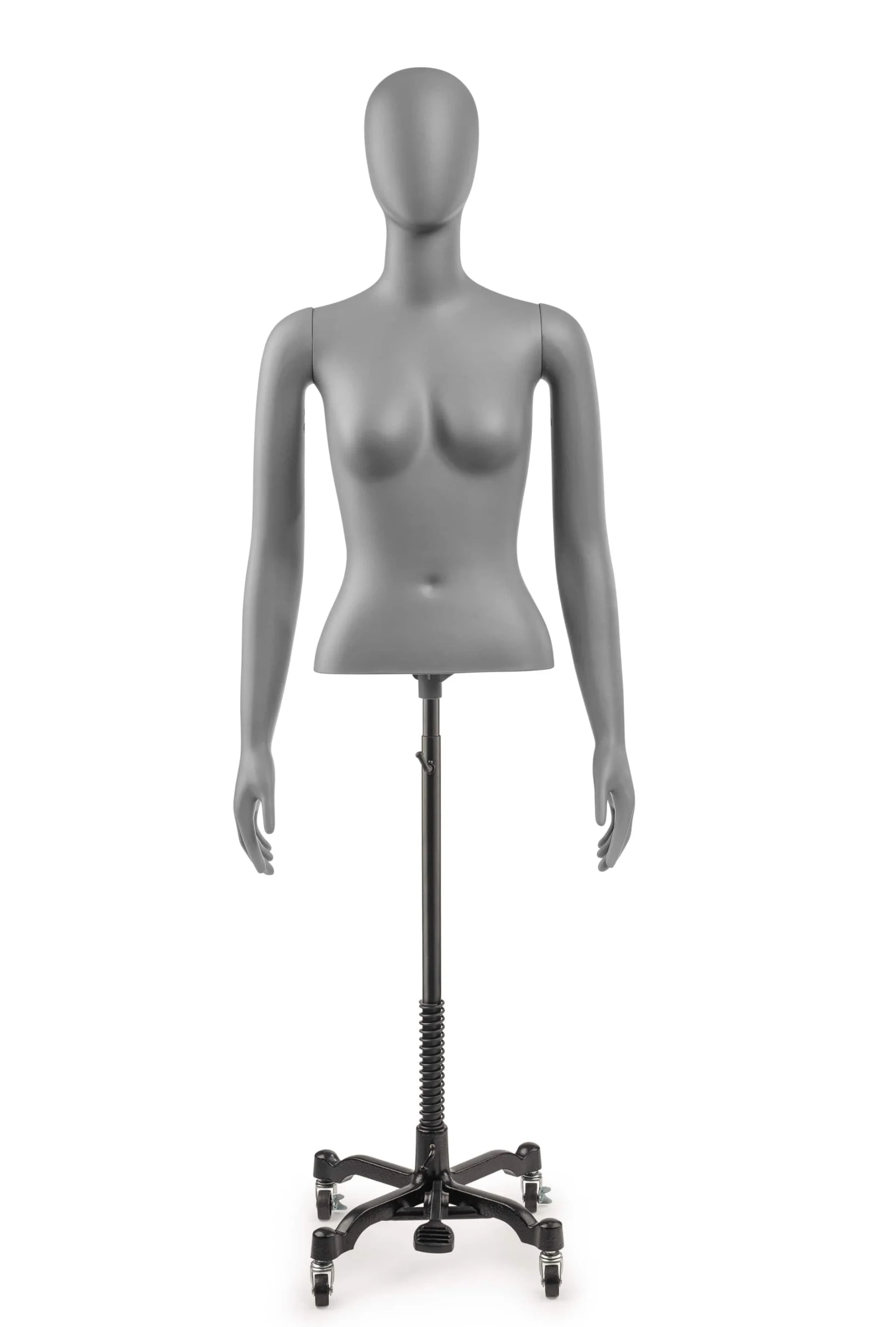 Female Egghead Torso Mannequin with Removable Arms - Image 126