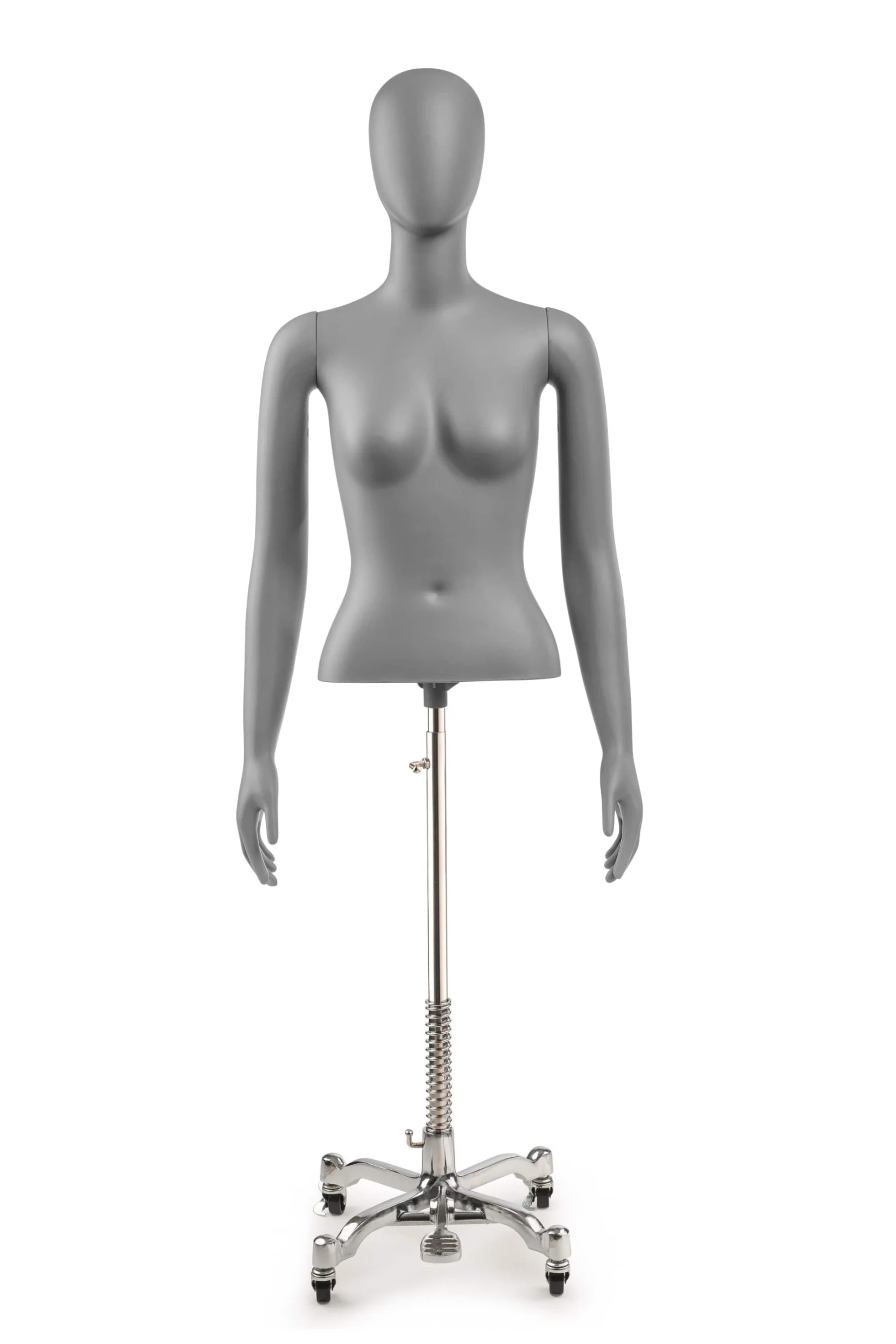 Female Egghead Torso Mannequin with Removable Arms - Image 134