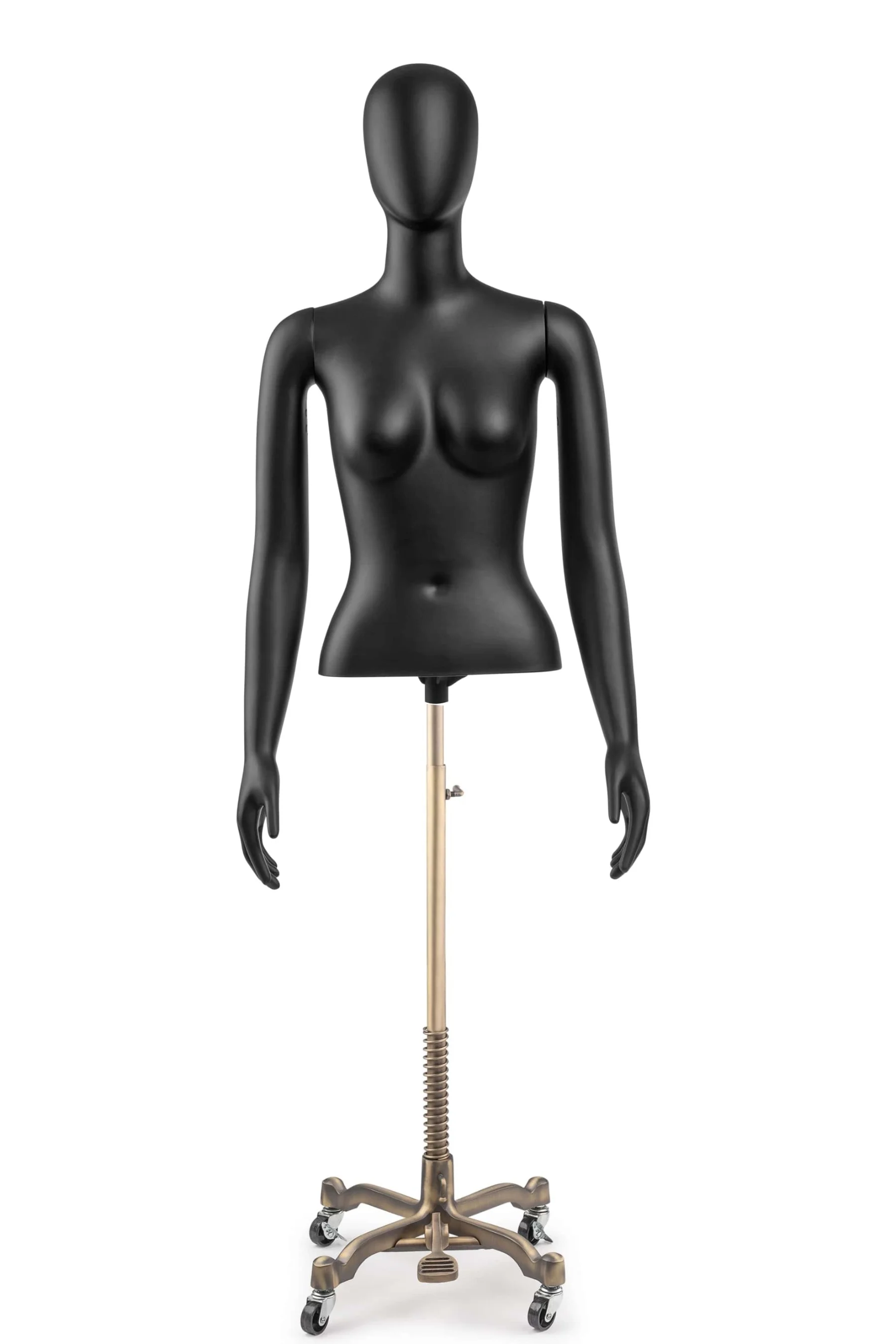 Female Egghead Torso Mannequin with Removable Arms - Image 14
