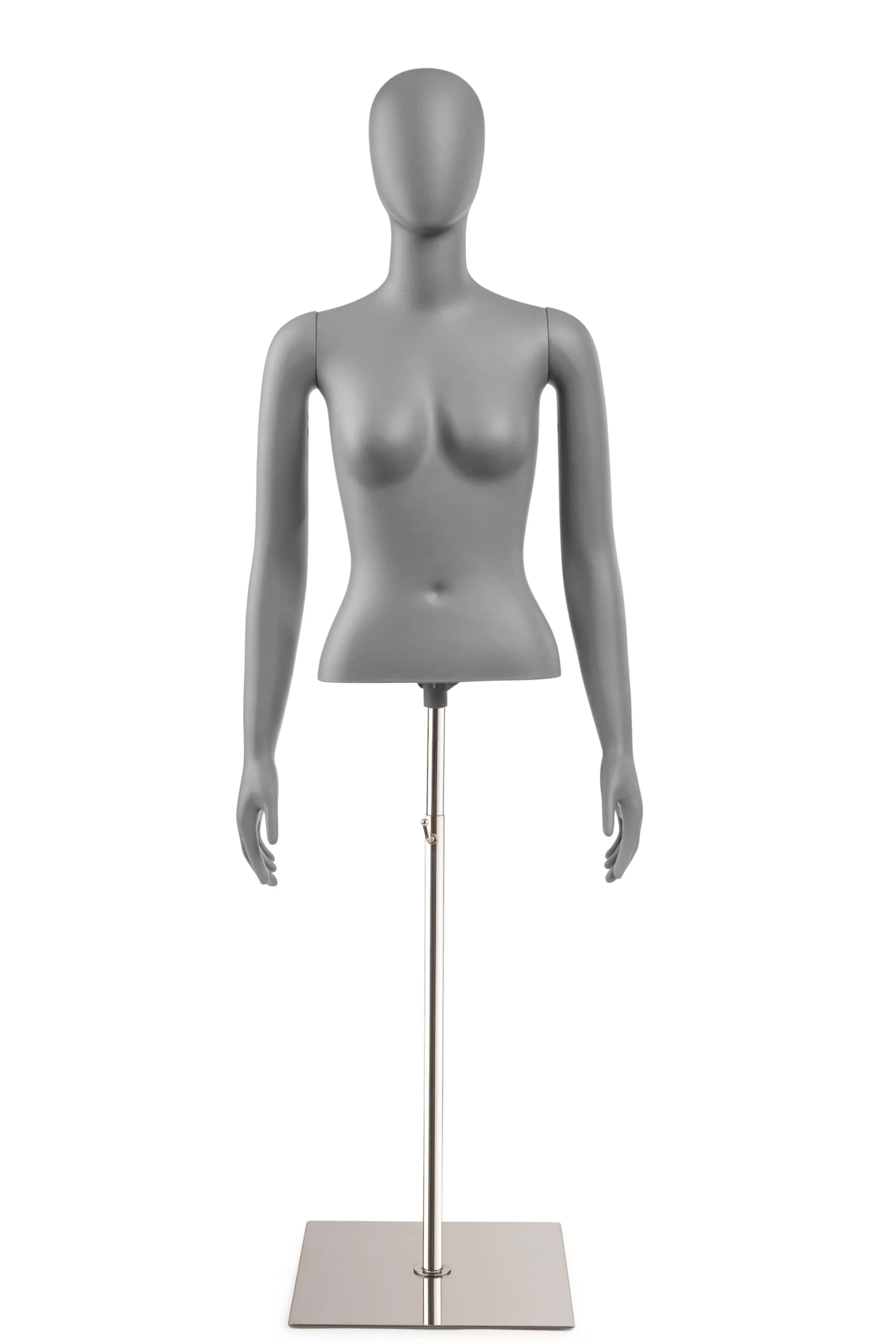 Female Egghead Torso Mannequin with Removable Arms - Image 146