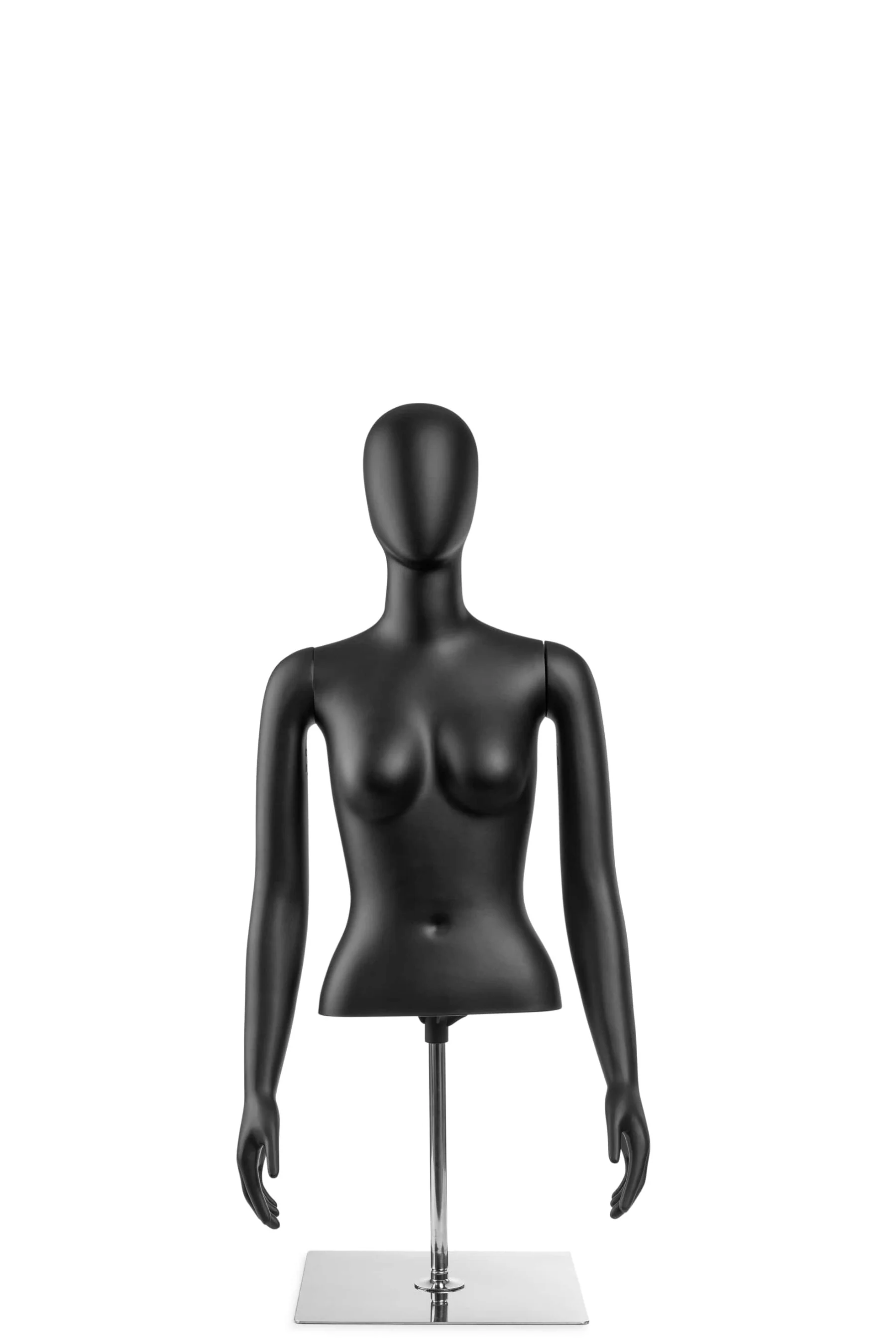 Female Egghead Torso Mannequin with Removable Arms - Image 15