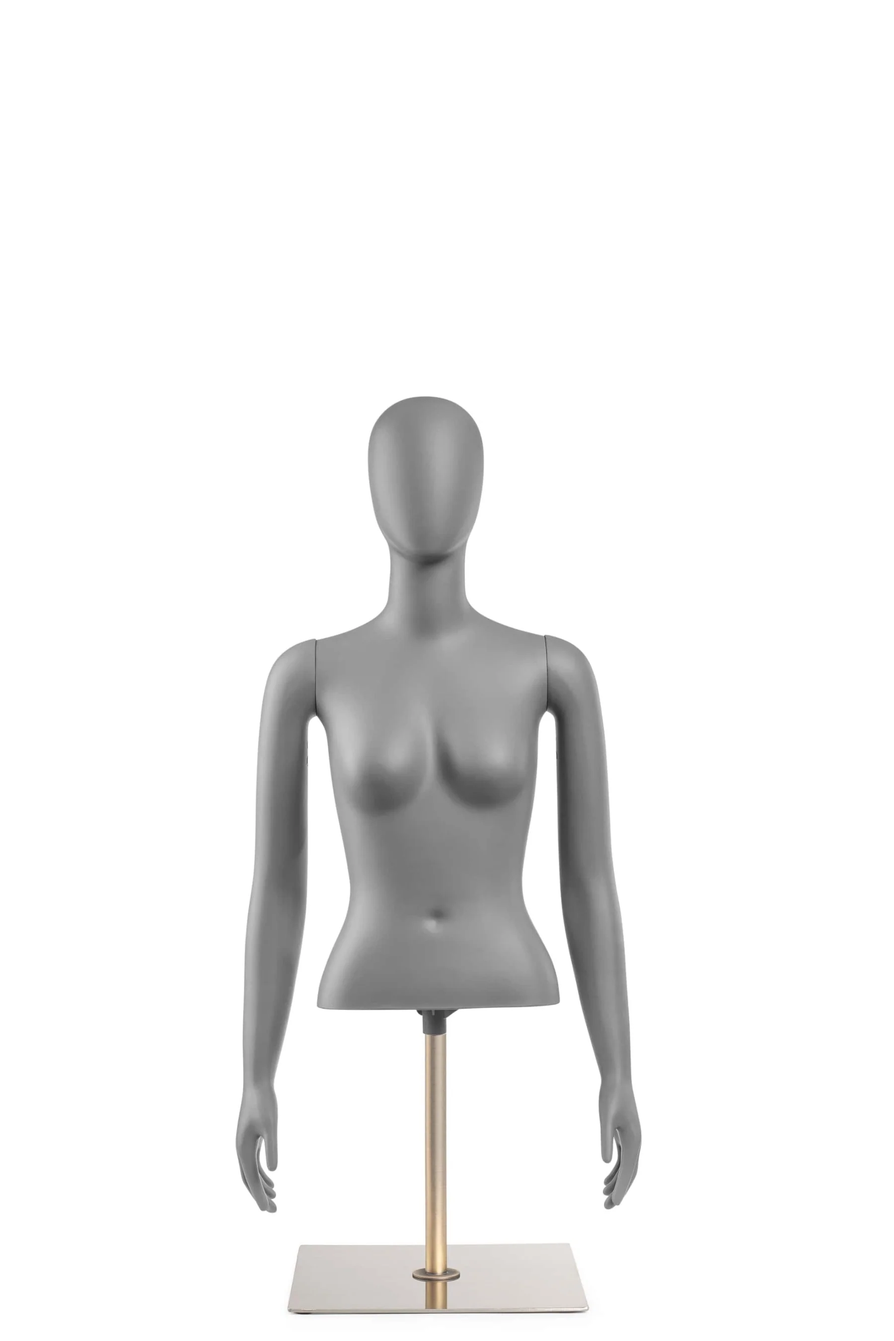 Female Egghead Torso Mannequin with Removable Arms - Image 154