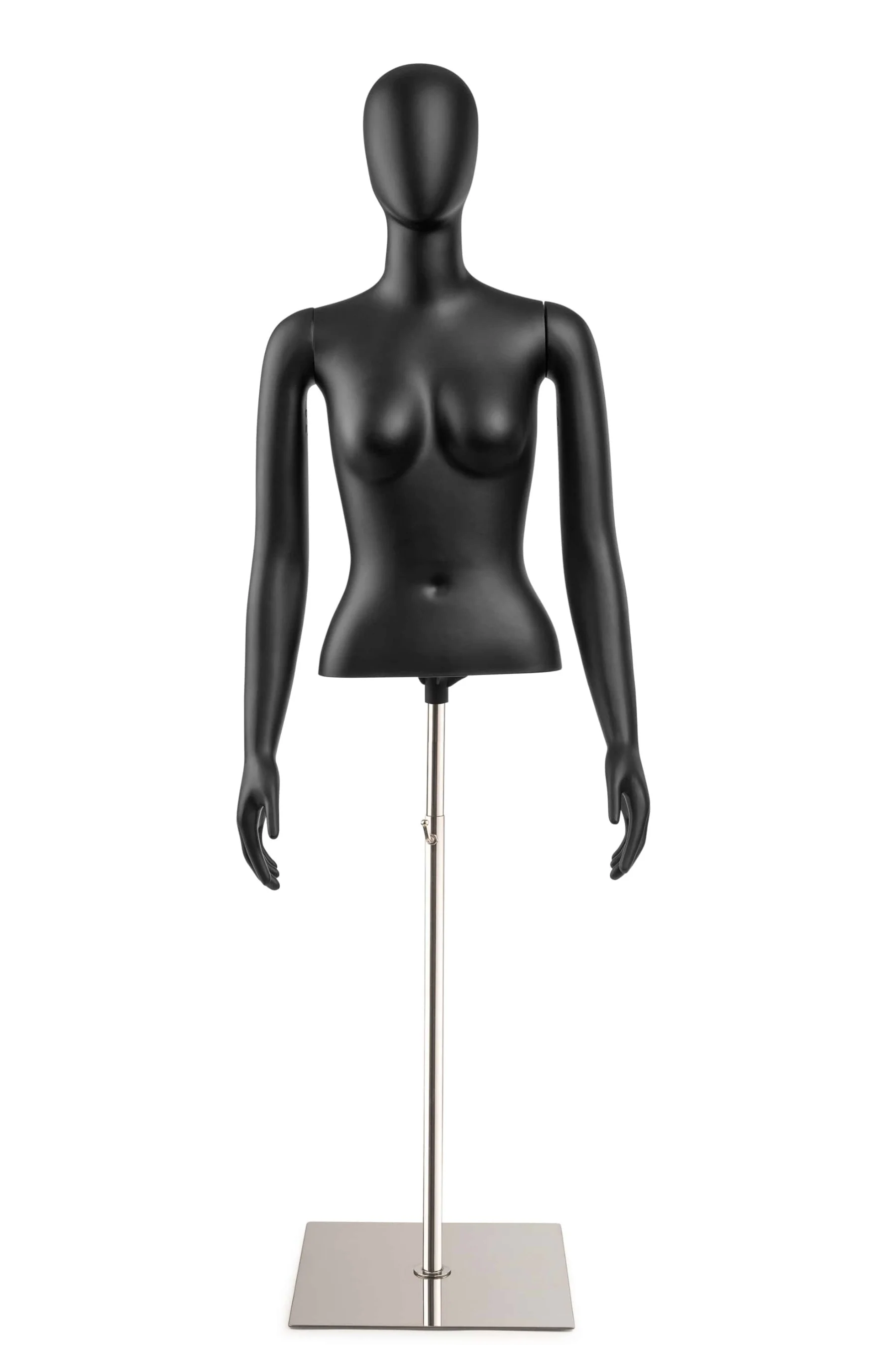 Female Egghead Torso Mannequin with Removable Arms - Image 37