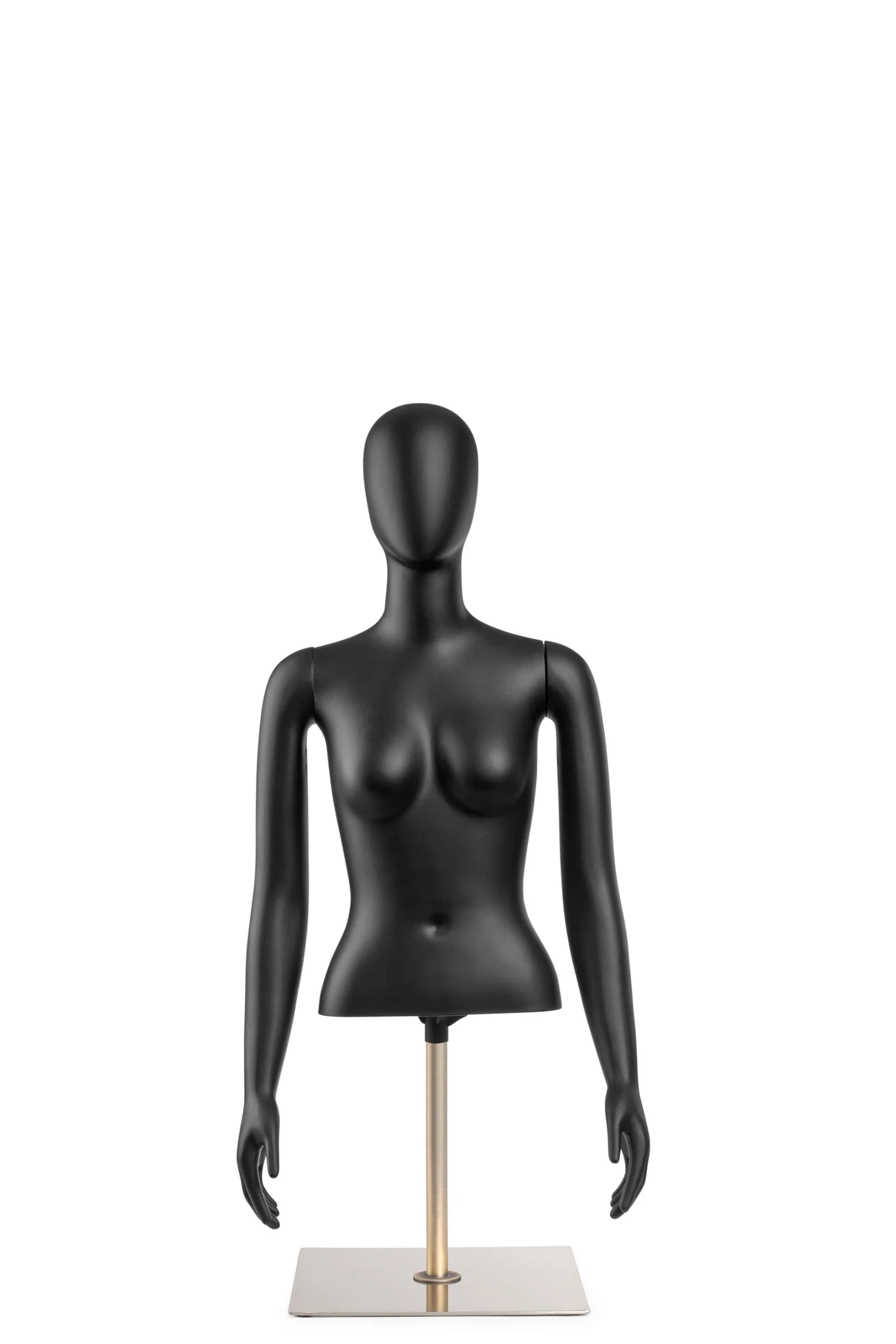 Female Egghead Torso Mannequin with Removable Arms - Image 45