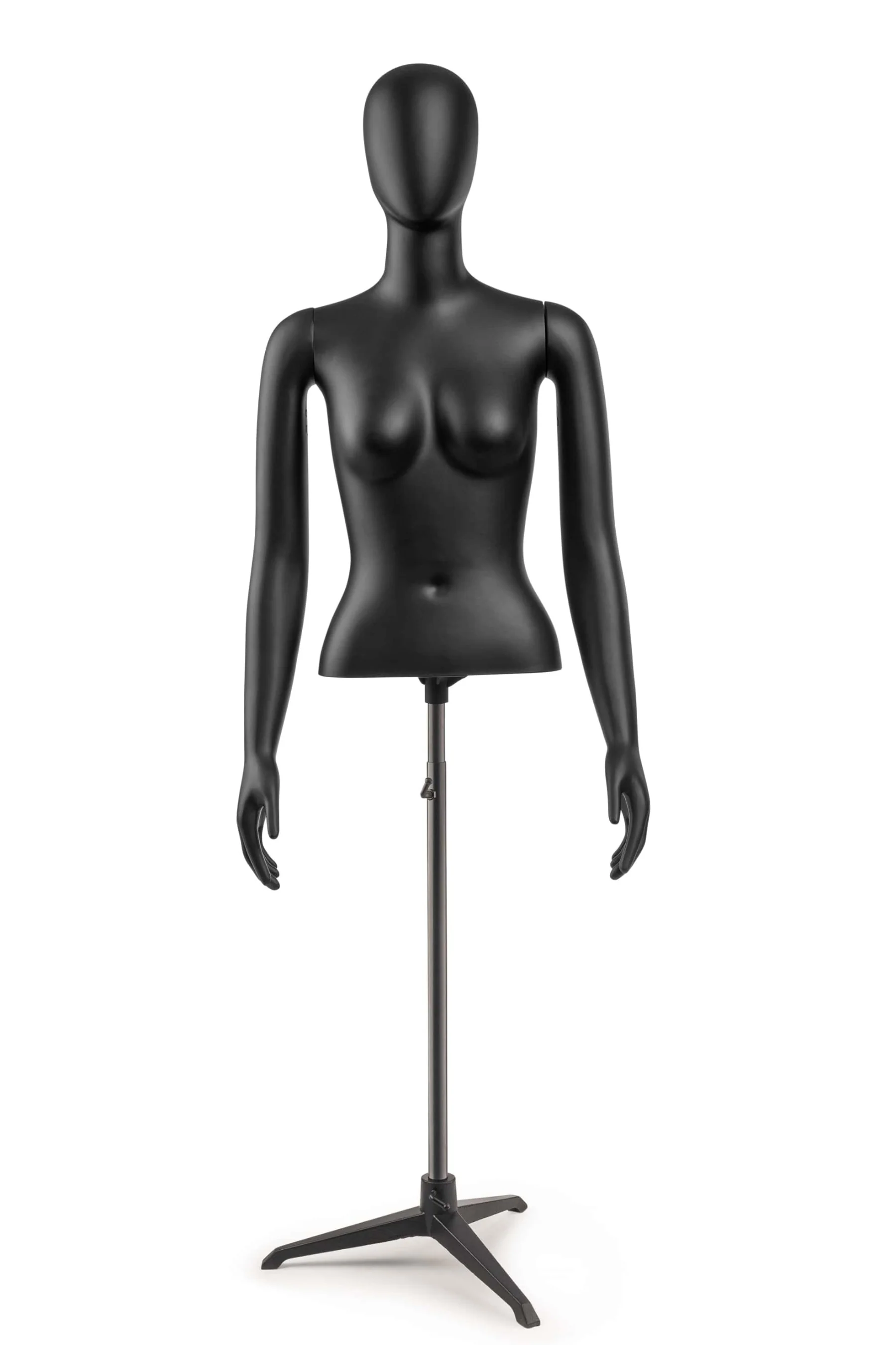 Female Egghead Torso Mannequin with Removable Arms - Image 53