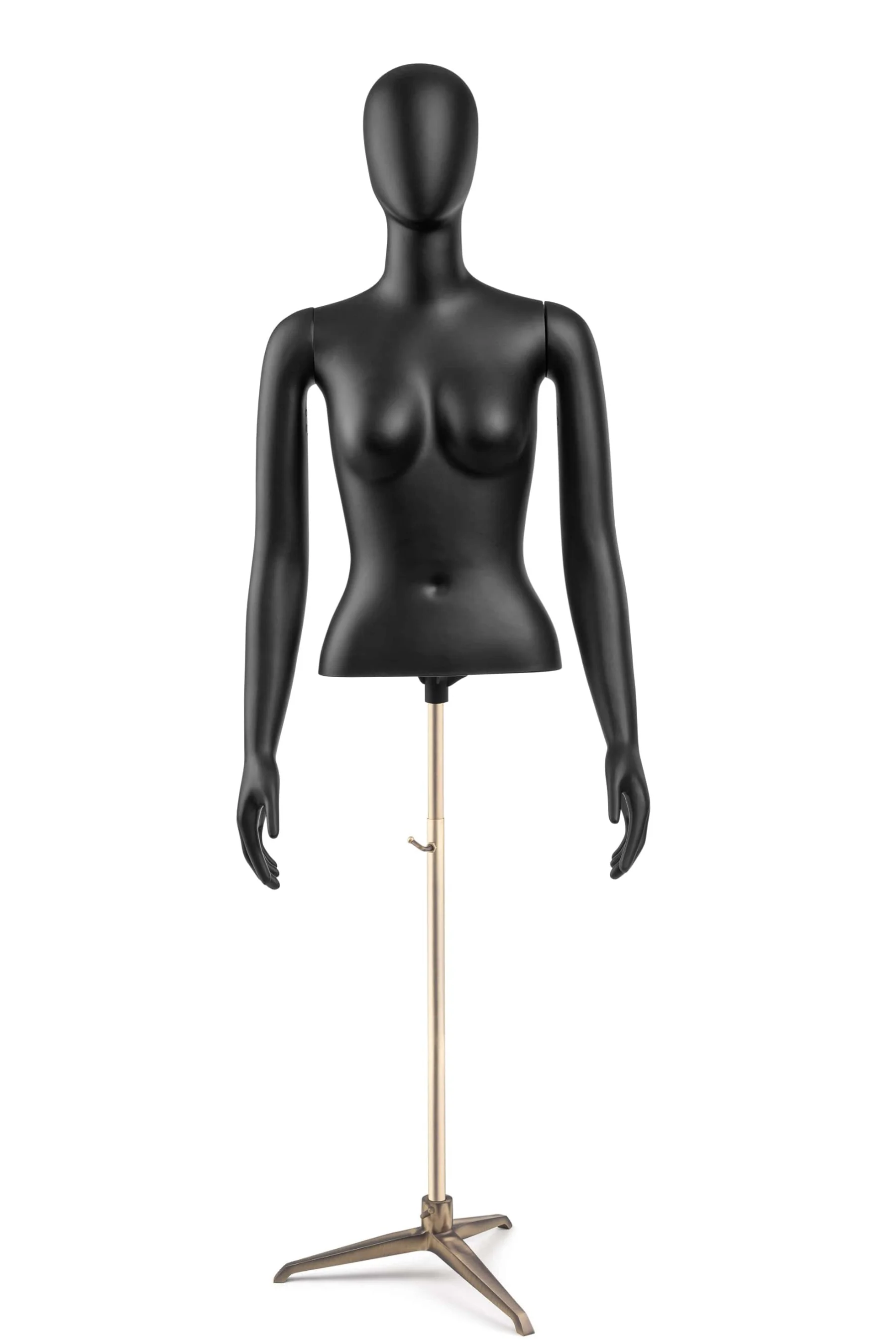 Female Egghead Torso Mannequin with Removable Arms - Image 57