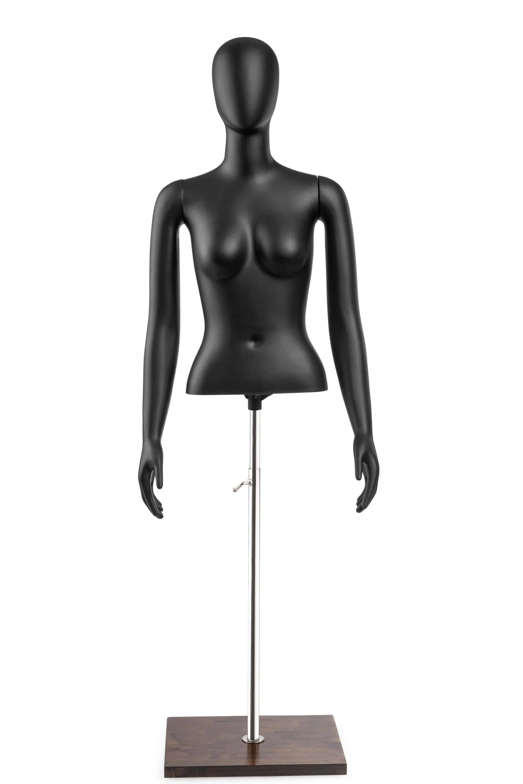 Female Egghead Torso Mannequin with Removable Arms - Image 69