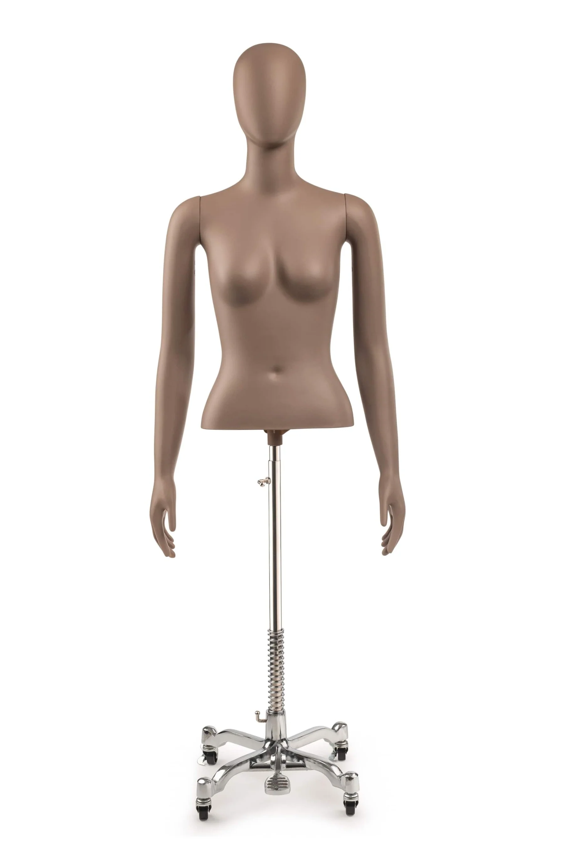 Female Egghead Torso Mannequin with Removable Arms - Image 85