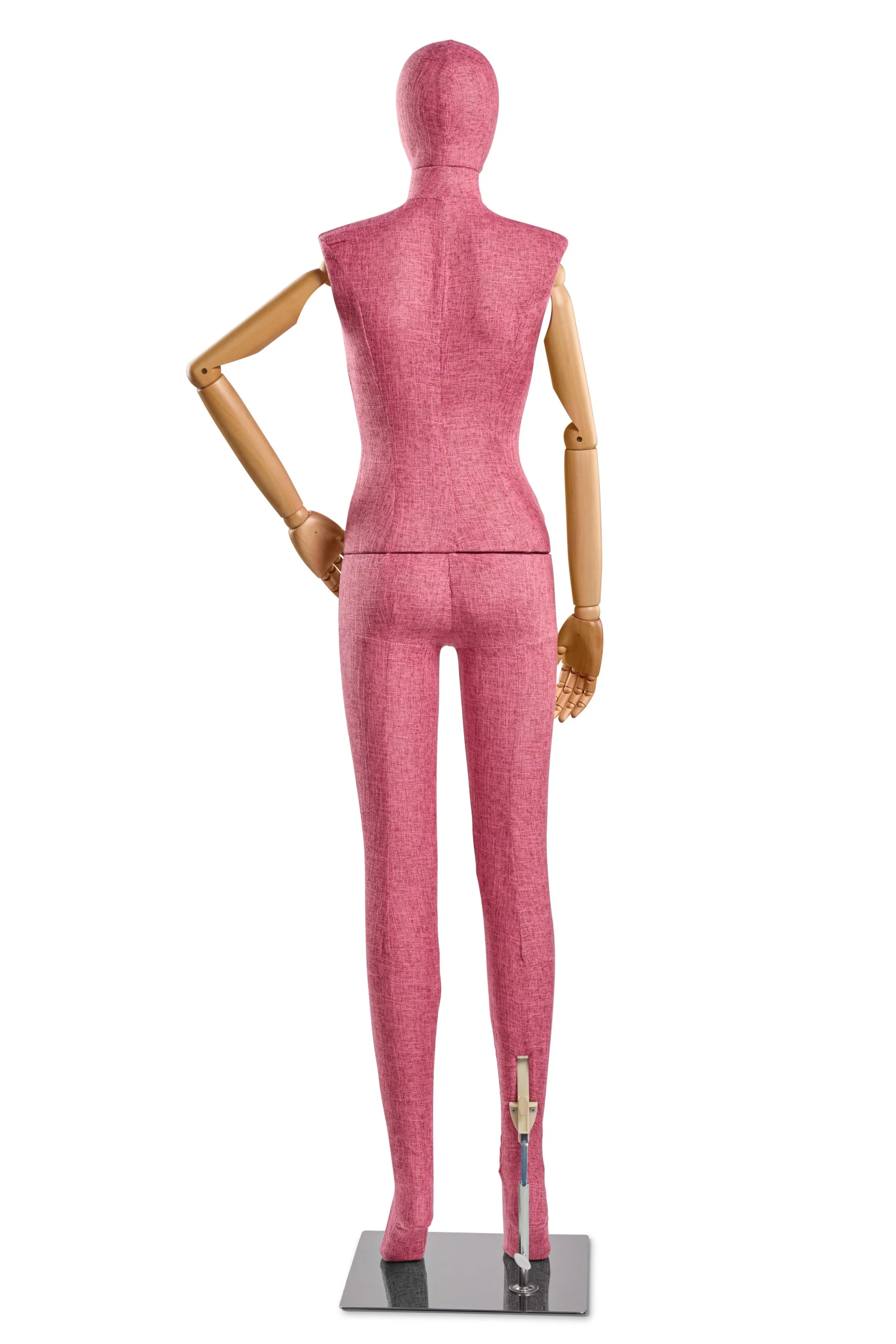Female Fabric Wrapped Mannequin in Standing or Sitting Pose w/ Articulating Arms (WP Series) - Image 107