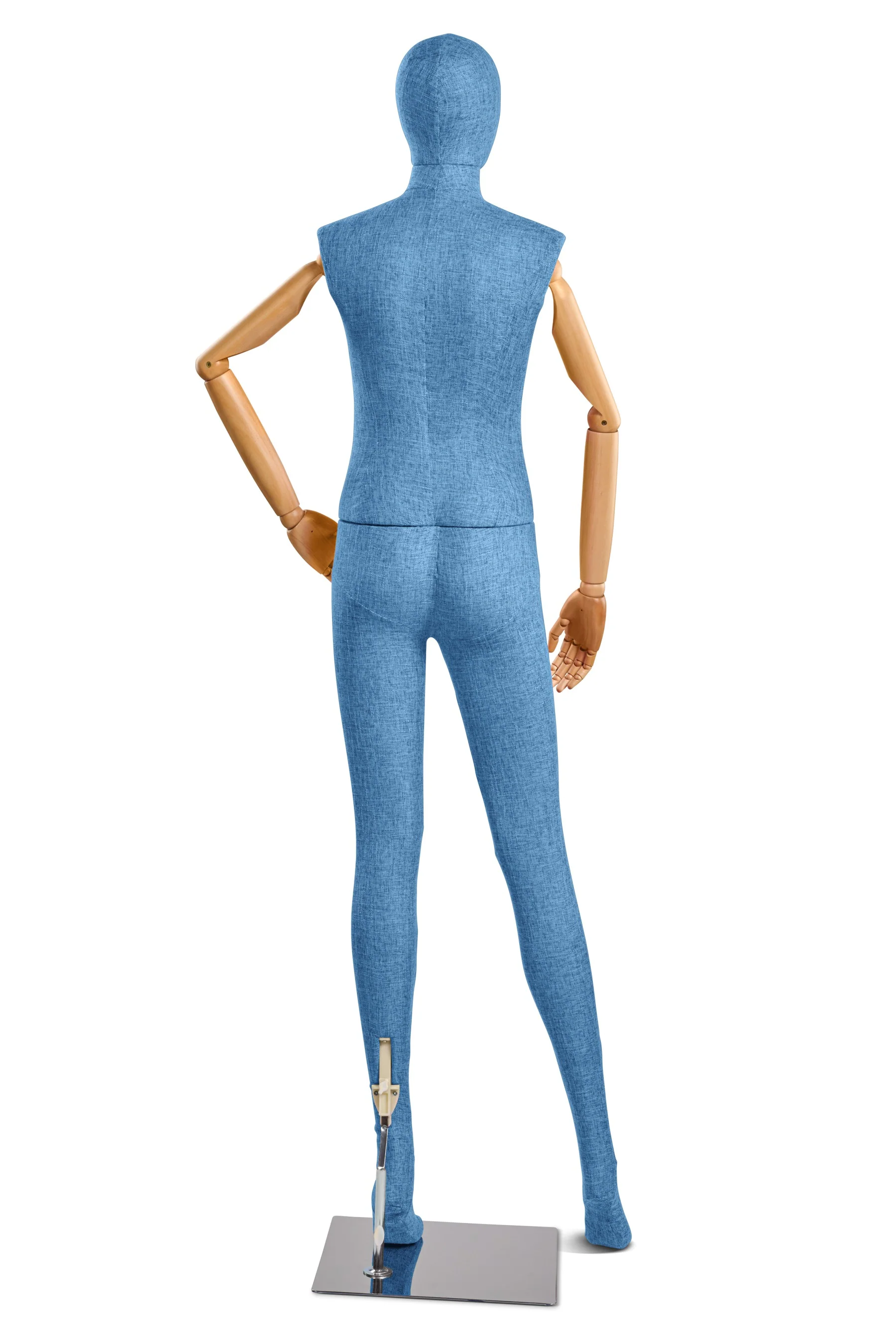 Female Fabric Wrapped Mannequin in Standing or Sitting Pose w/ Articulating Arms (WP Series) - Image 122