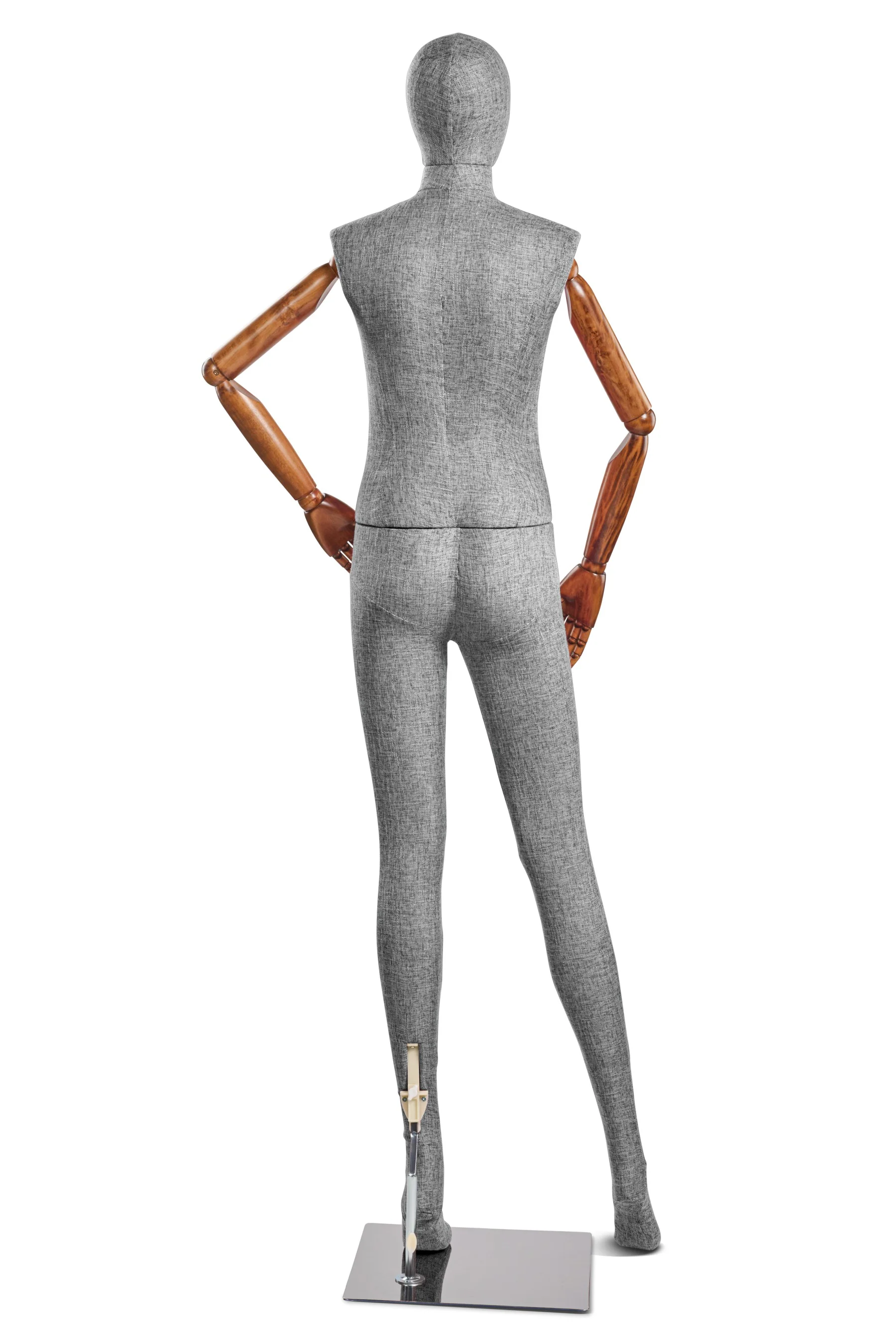 Female Fabric Wrapped Mannequin in Standing or Sitting Pose w/ Articulating Arms (WP Series) - Image 147