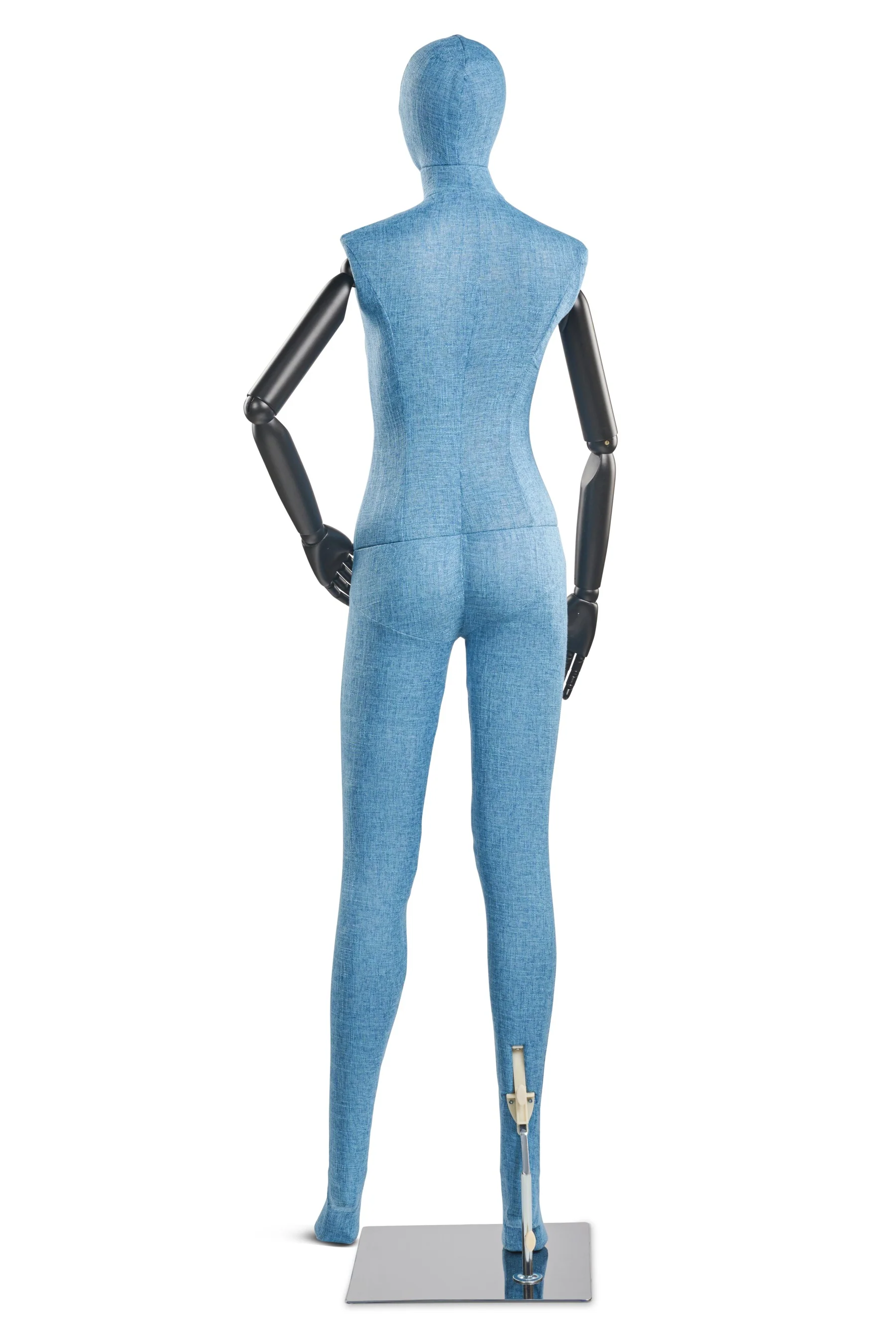 Female Fabric Wrapped Mannequin in Standing or Sitting Pose w/ Articulating Arms (WP Series) - Image 172