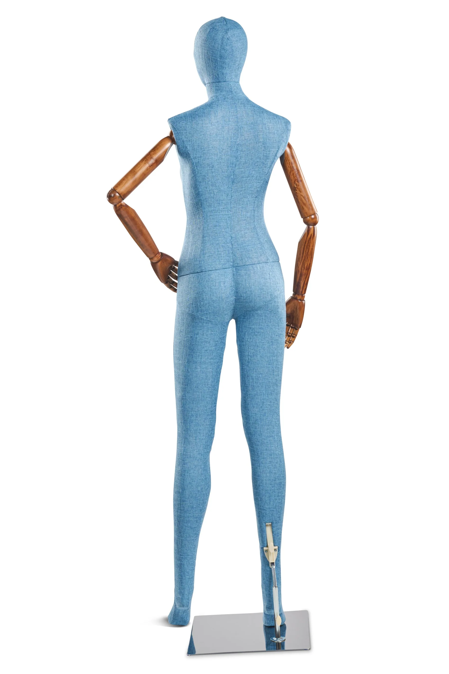 Female Fabric Wrapped Mannequin in Standing or Sitting Pose w/ Articulating Arms (WP Series) - Image 177