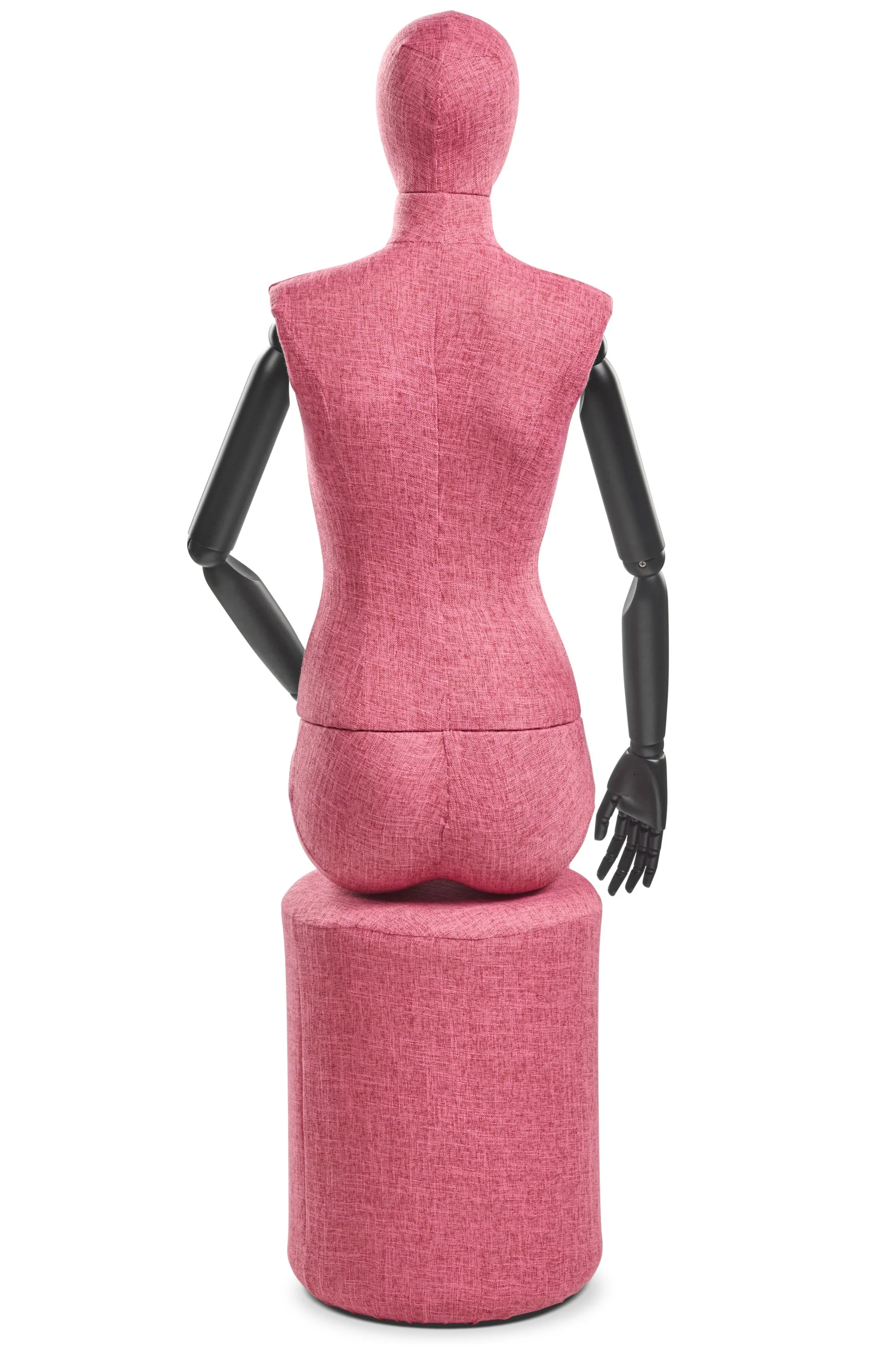 Female Fabric Wrapped Mannequin in Standing or Sitting Pose w/ Articulating Arms (WP Series) - Image 228