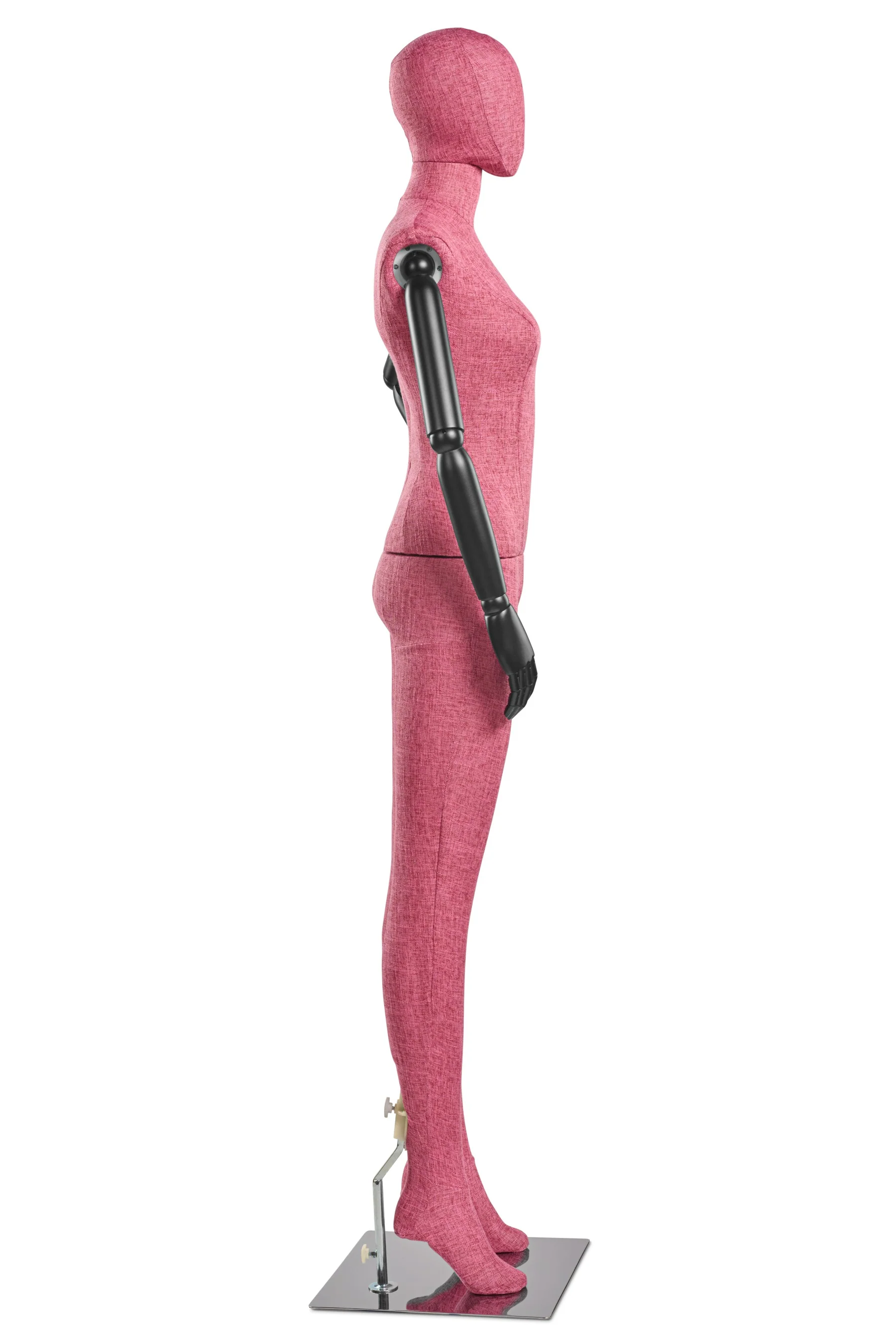 Female Fabric Wrapped Mannequin in Standing or Sitting Pose w/ Articulating Arms (WP Series) - Image 98