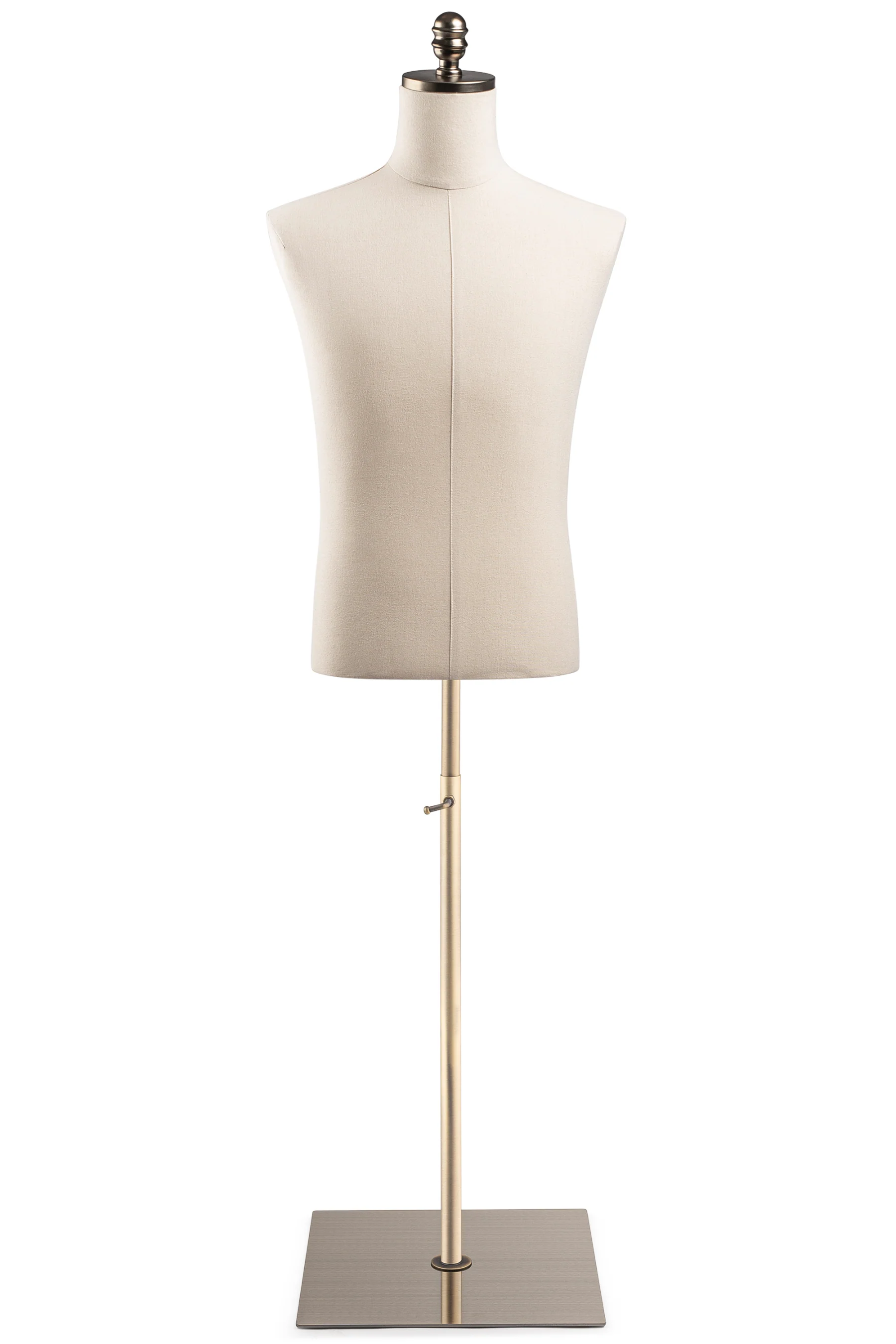 Male Display Dress Form on Metal Flat Base - Image 10
