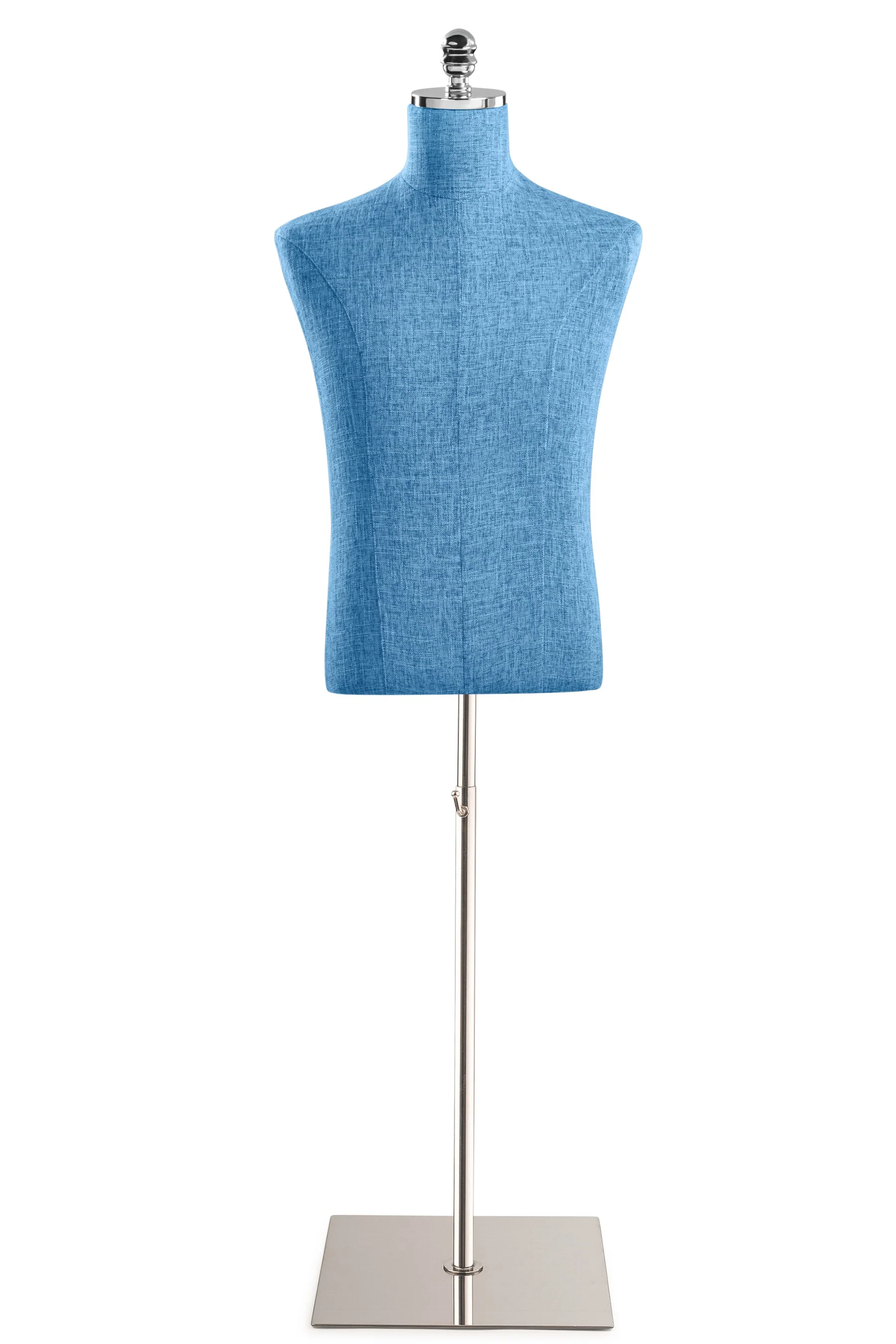 Male Display Dress Form on Metal Flat Base - Image 103