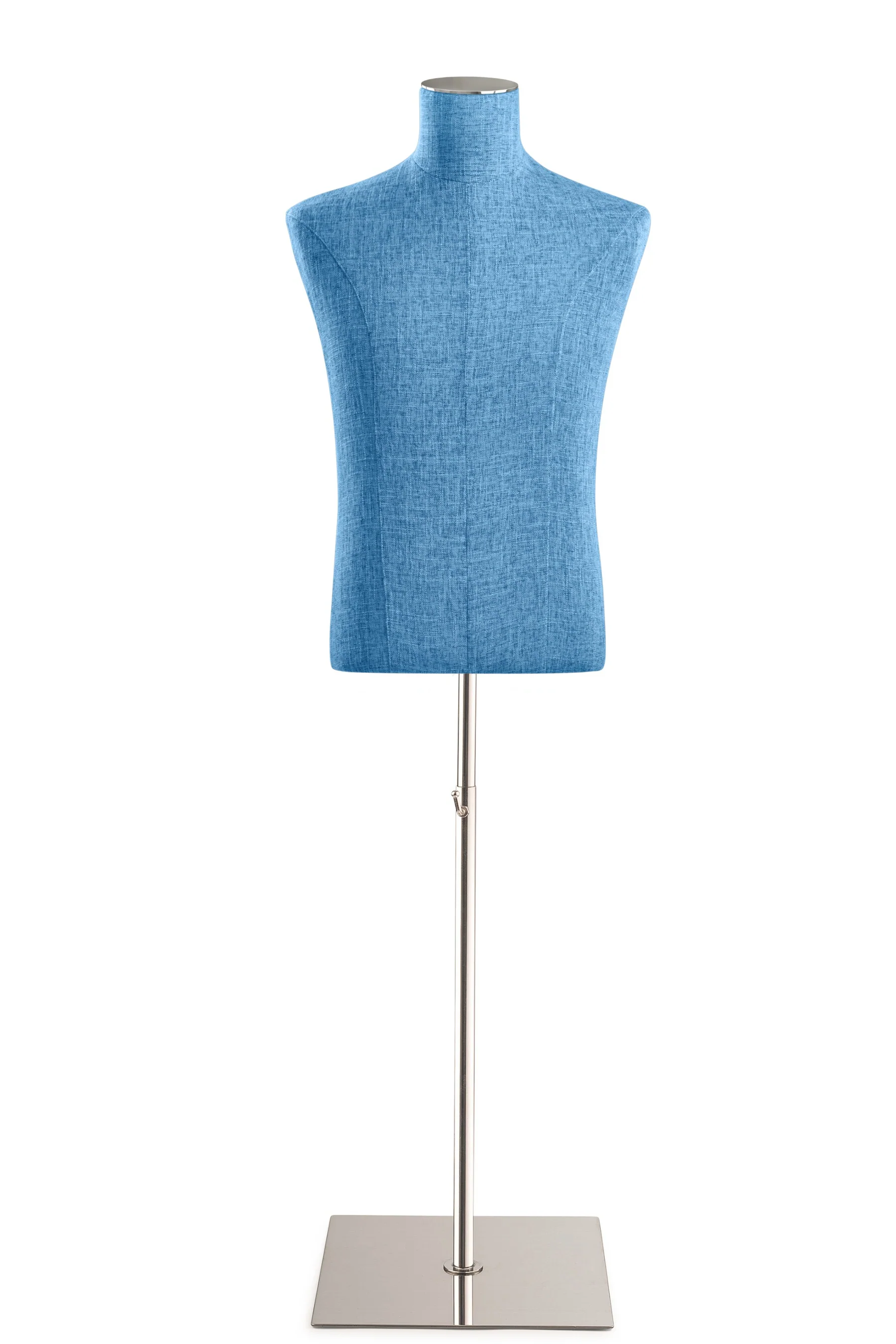 Male Display Dress Form on Metal Flat Base - Image 104