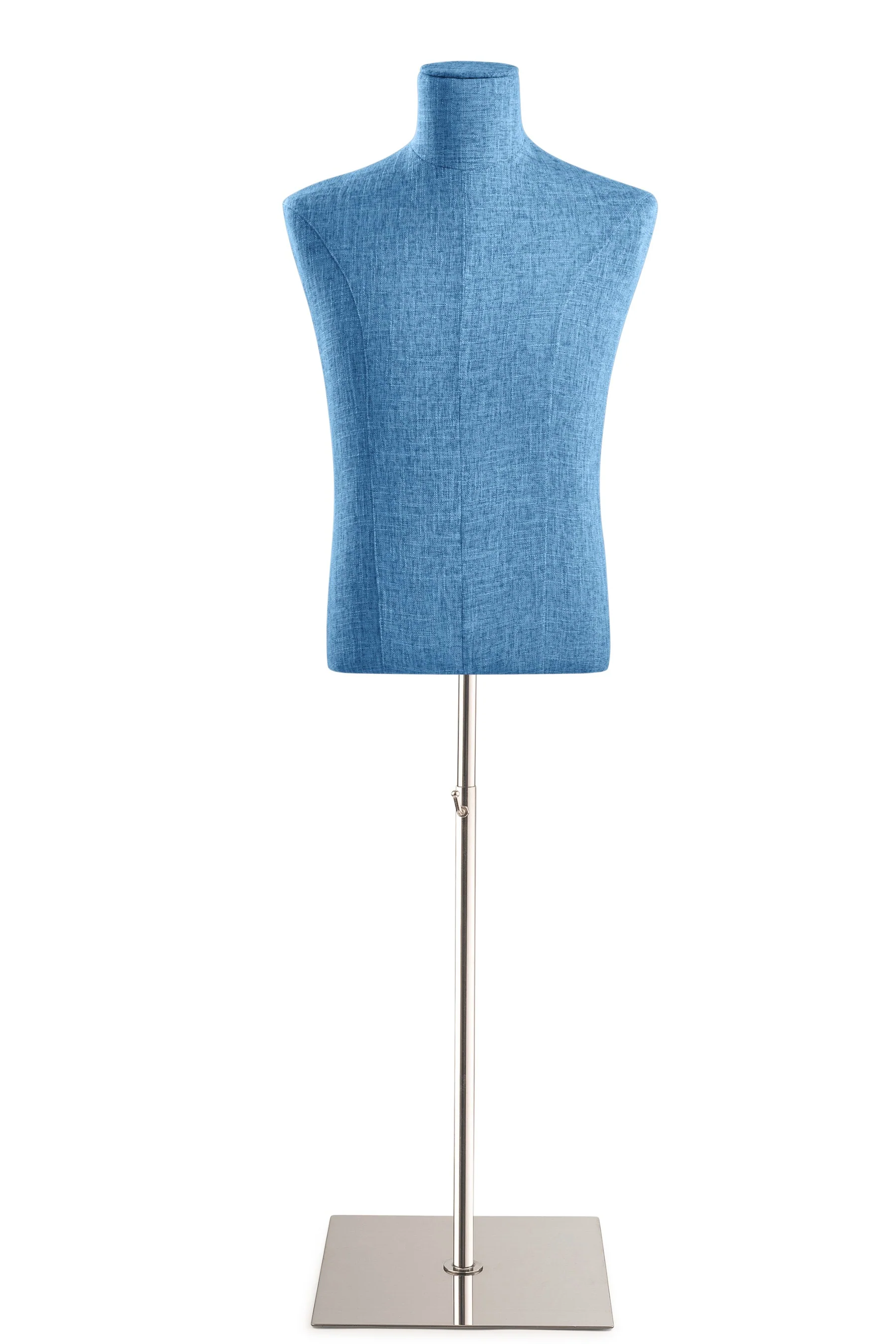 Male Display Dress Form on Metal Flat Base - Image 105