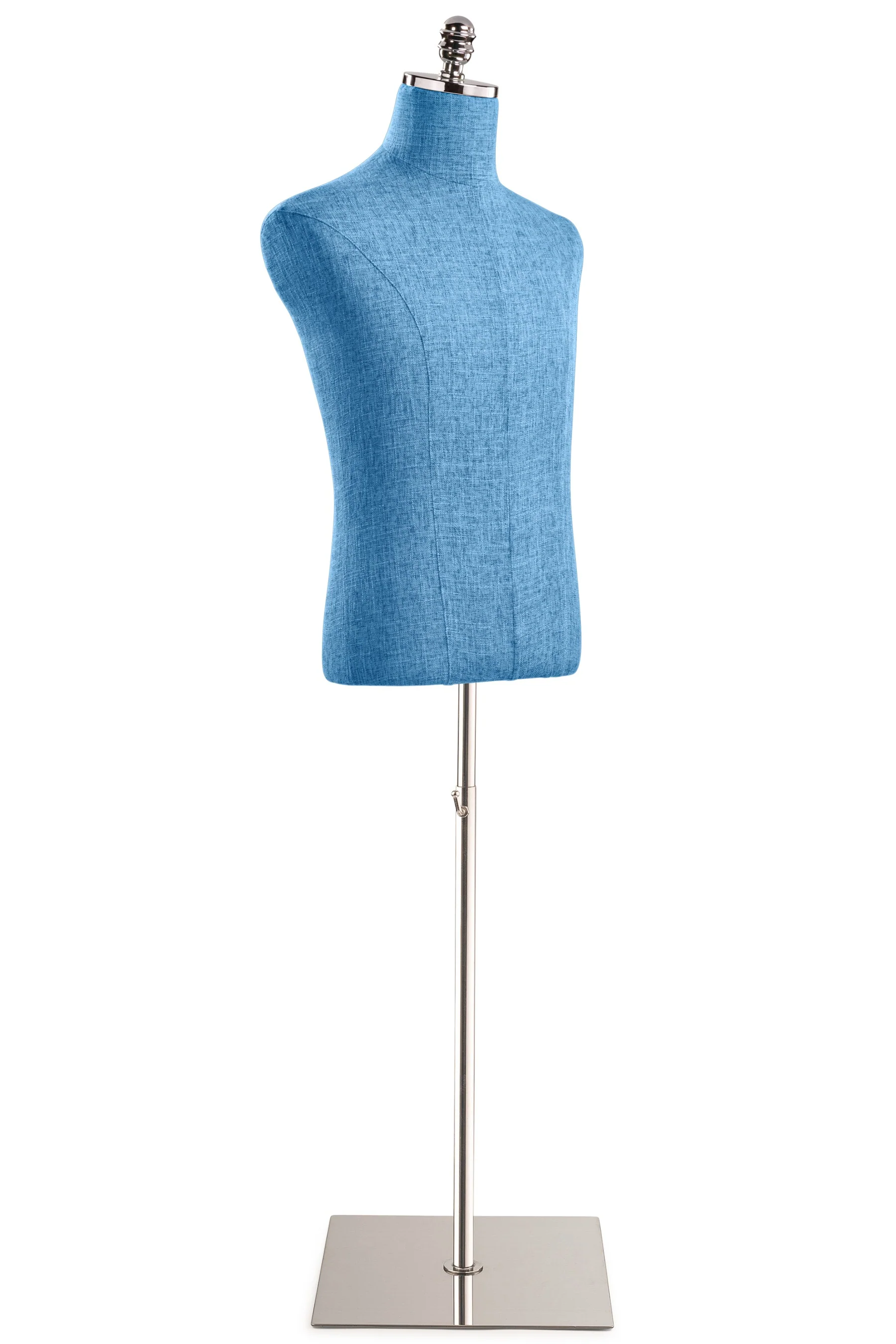 Male Display Dress Form on Metal Flat Base - Image 106