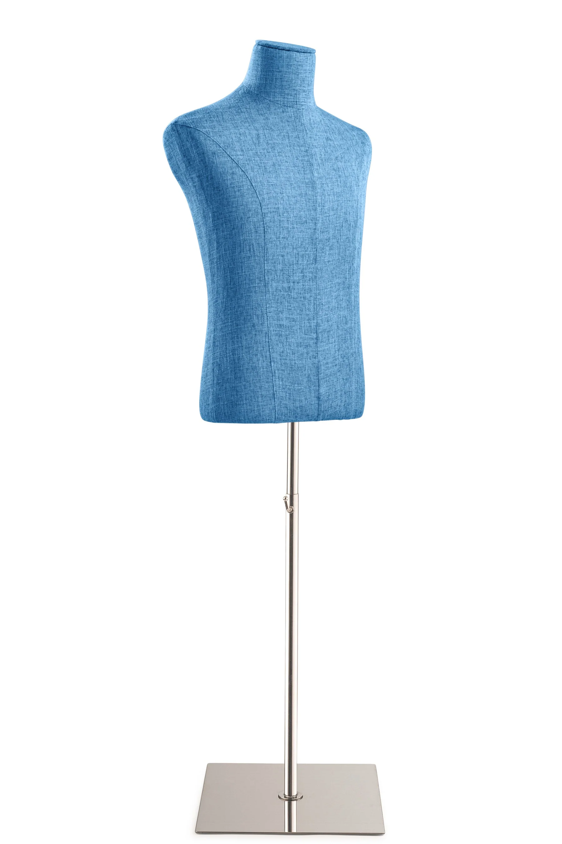 Male Display Dress Form on Metal Flat Base - Image 107
