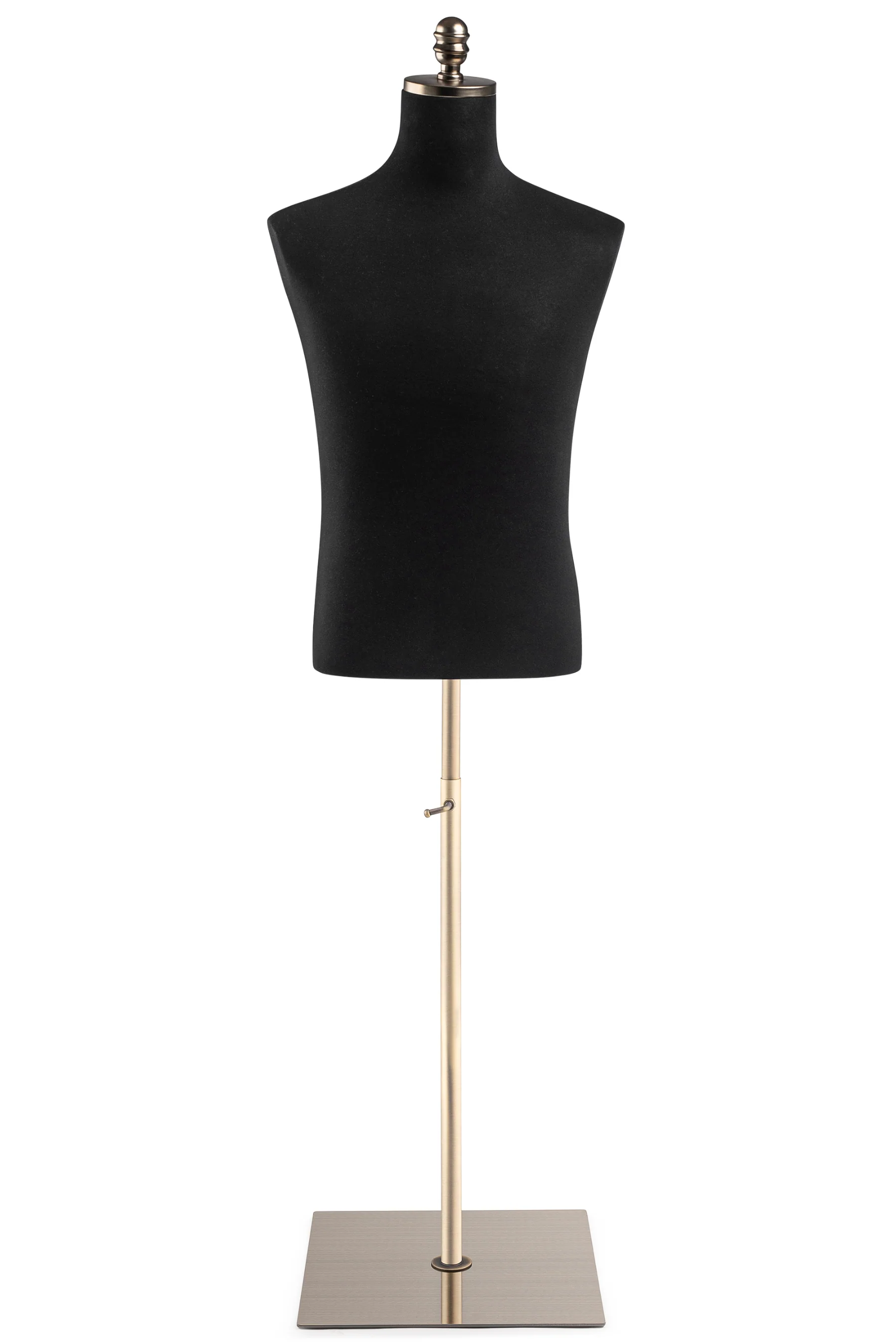 Male Display Dress Form on Metal Flat Base - Image 116