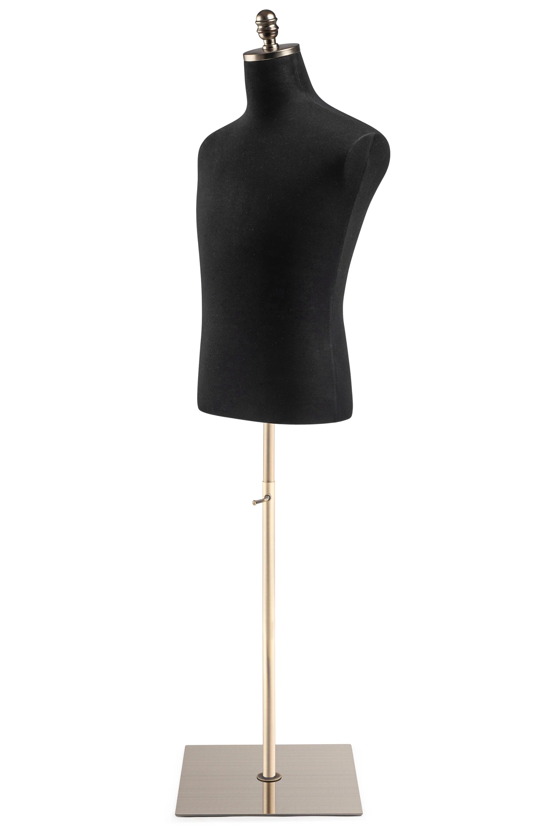 Male Display Dress Form on Metal Flat Base - Image 121